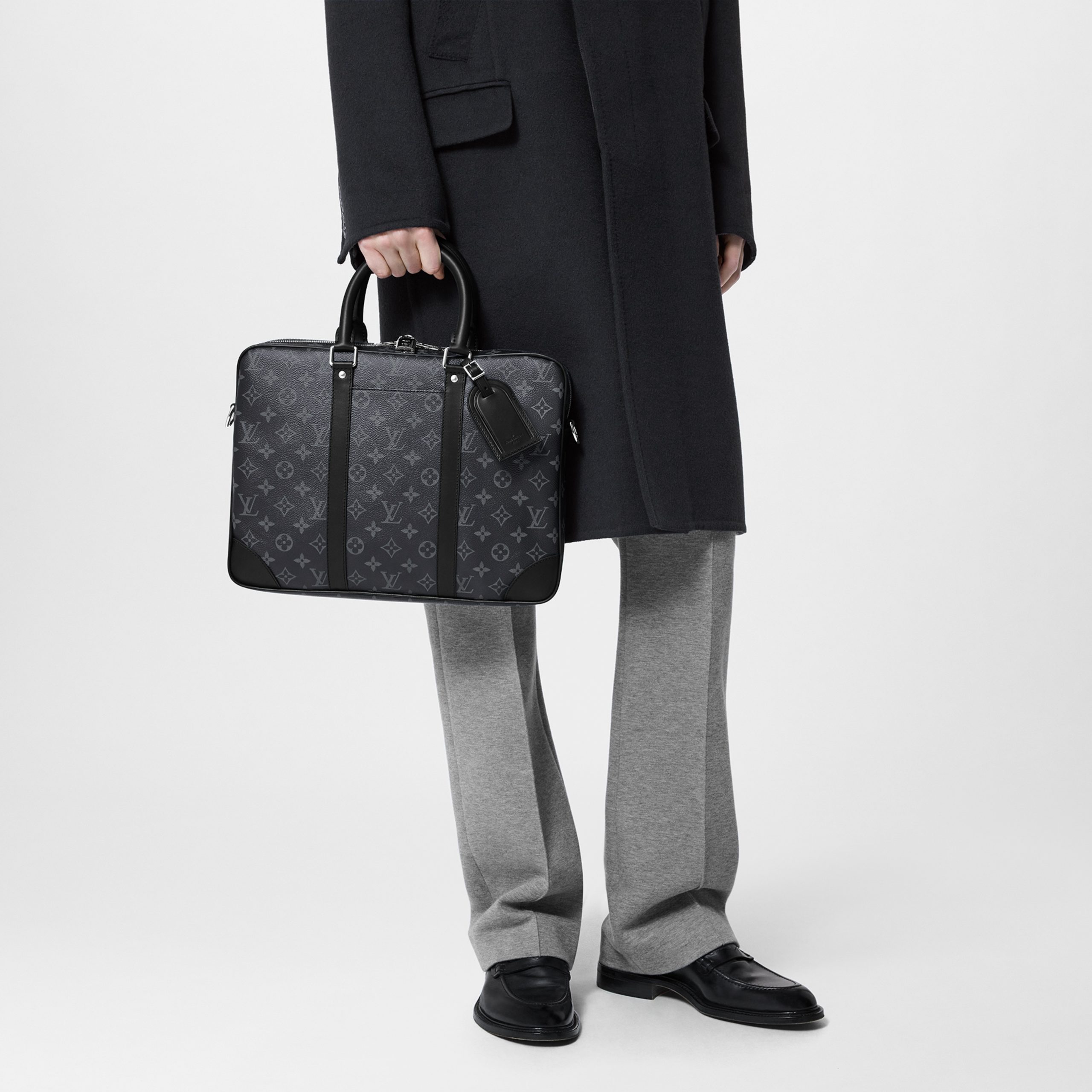 Louis Vuitton M46457 Porte-Documents Voyage PM Black Louis Vuitton M46457 Porte-Documents Voyage PM Black