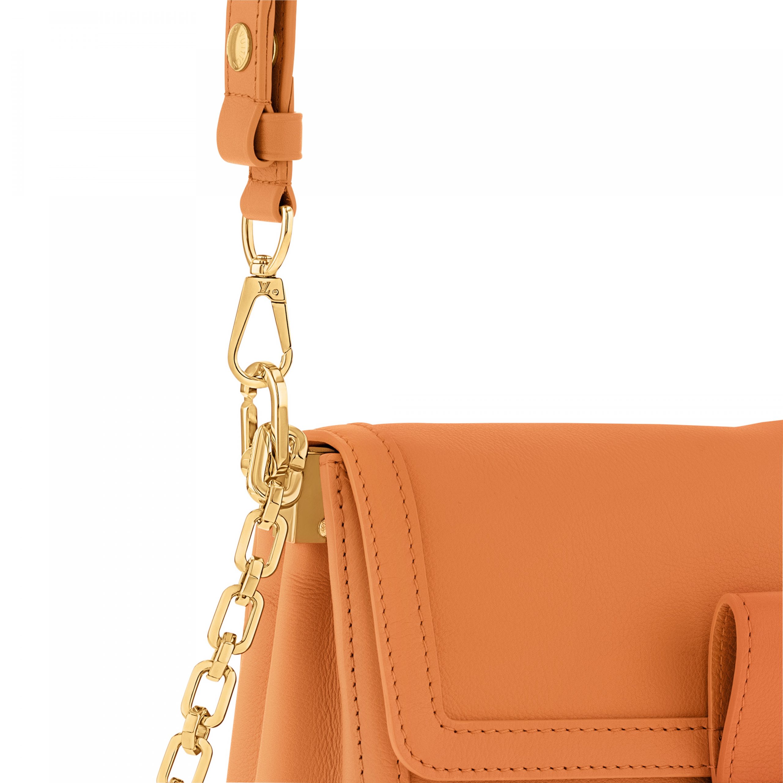 Louis Vuitton M25048 Dauphine Soft MM Orange Louis Vuitton M25048 Dauphine Soft MM Orange