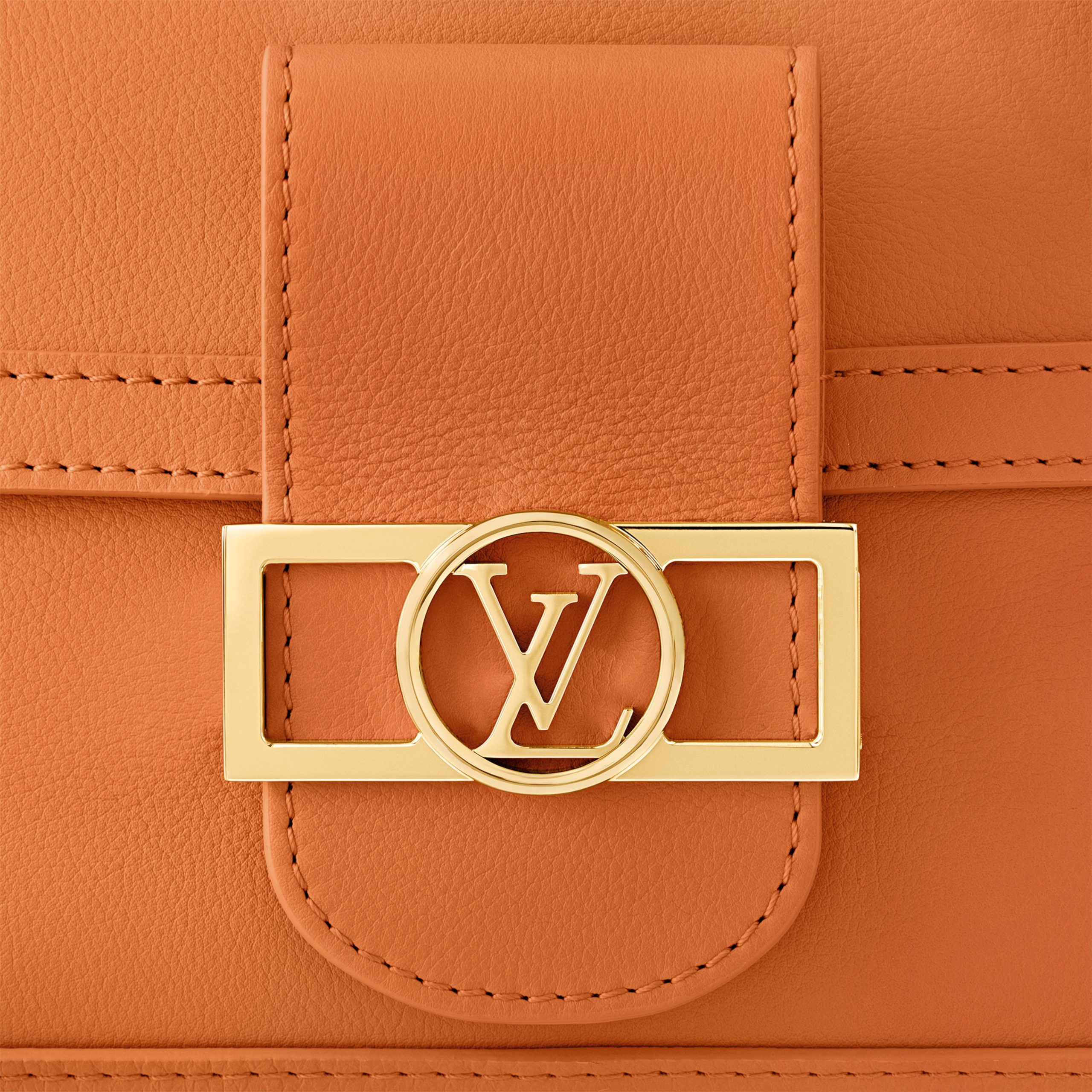 Louis Vuitton M25048 Dauphine Soft MM Orange Louis Vuitton M25048 Dauphine Soft MM Orange