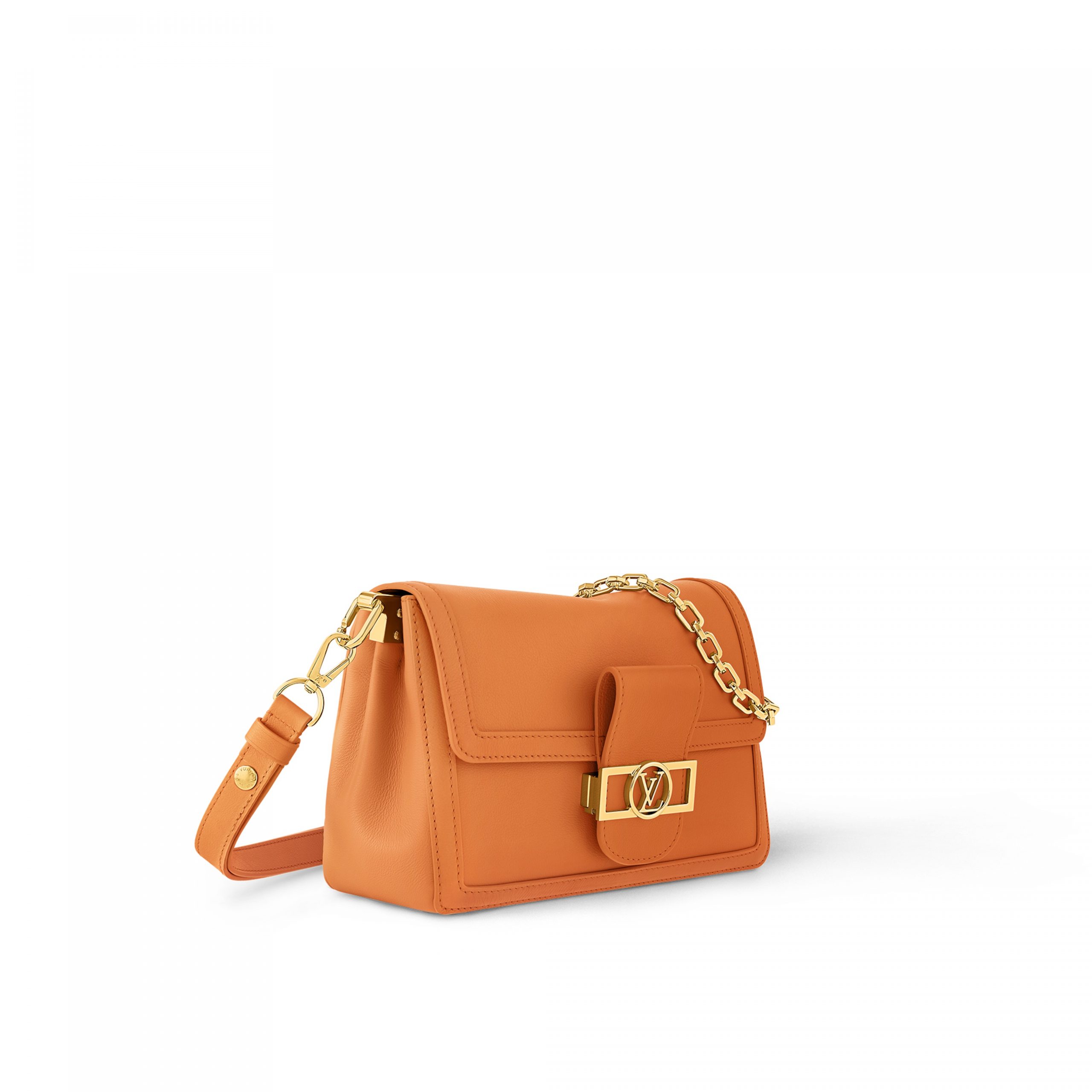 Louis Vuitton M25048 Dauphine Soft MM Orange Louis Vuitton M25048 Dauphine Soft MM Orange