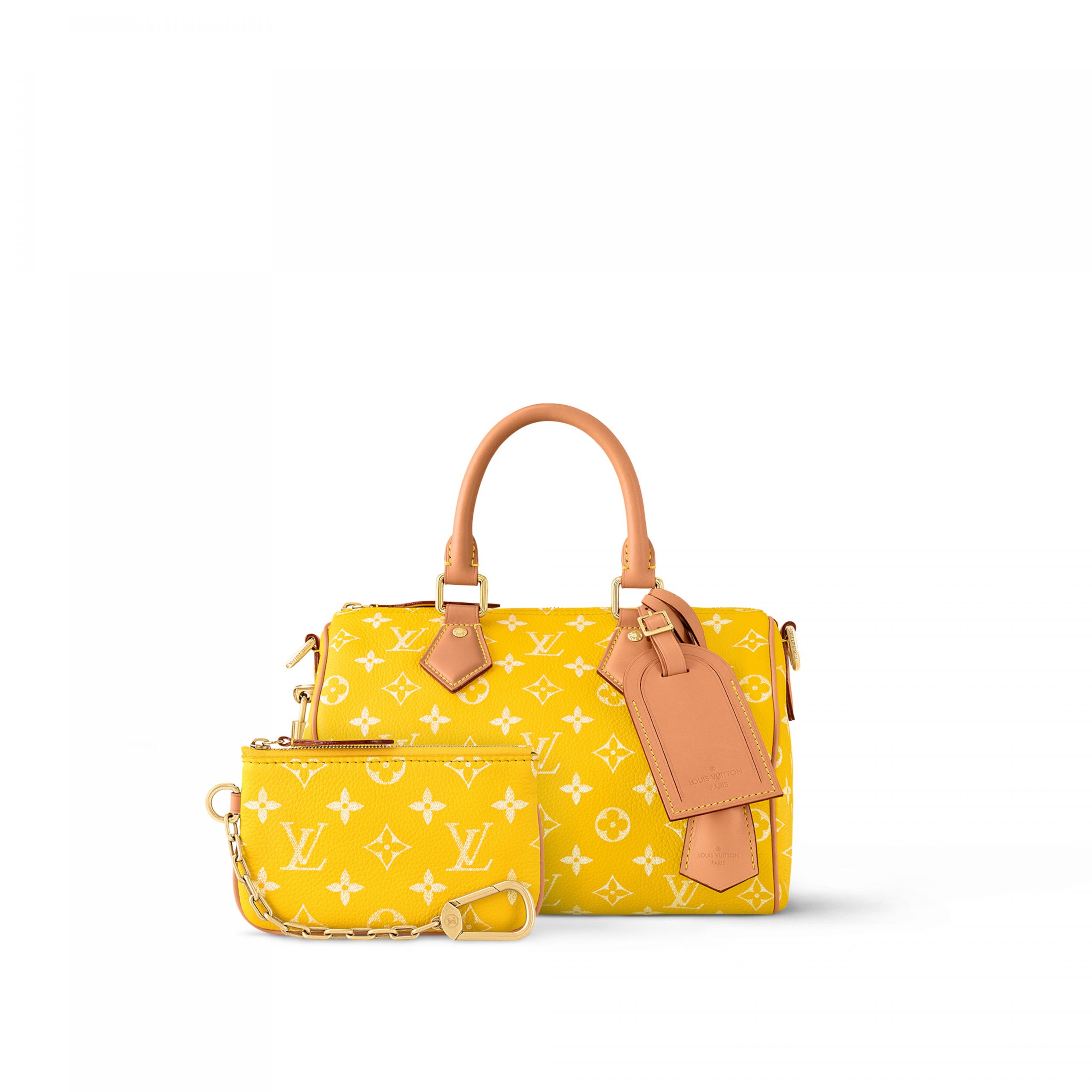Louis Vuitton M24426 Speedy P9 Bandoulière 25 Yellow Louis Vuitton M24426 Speedy P9 Bandoulière 25 Yellow