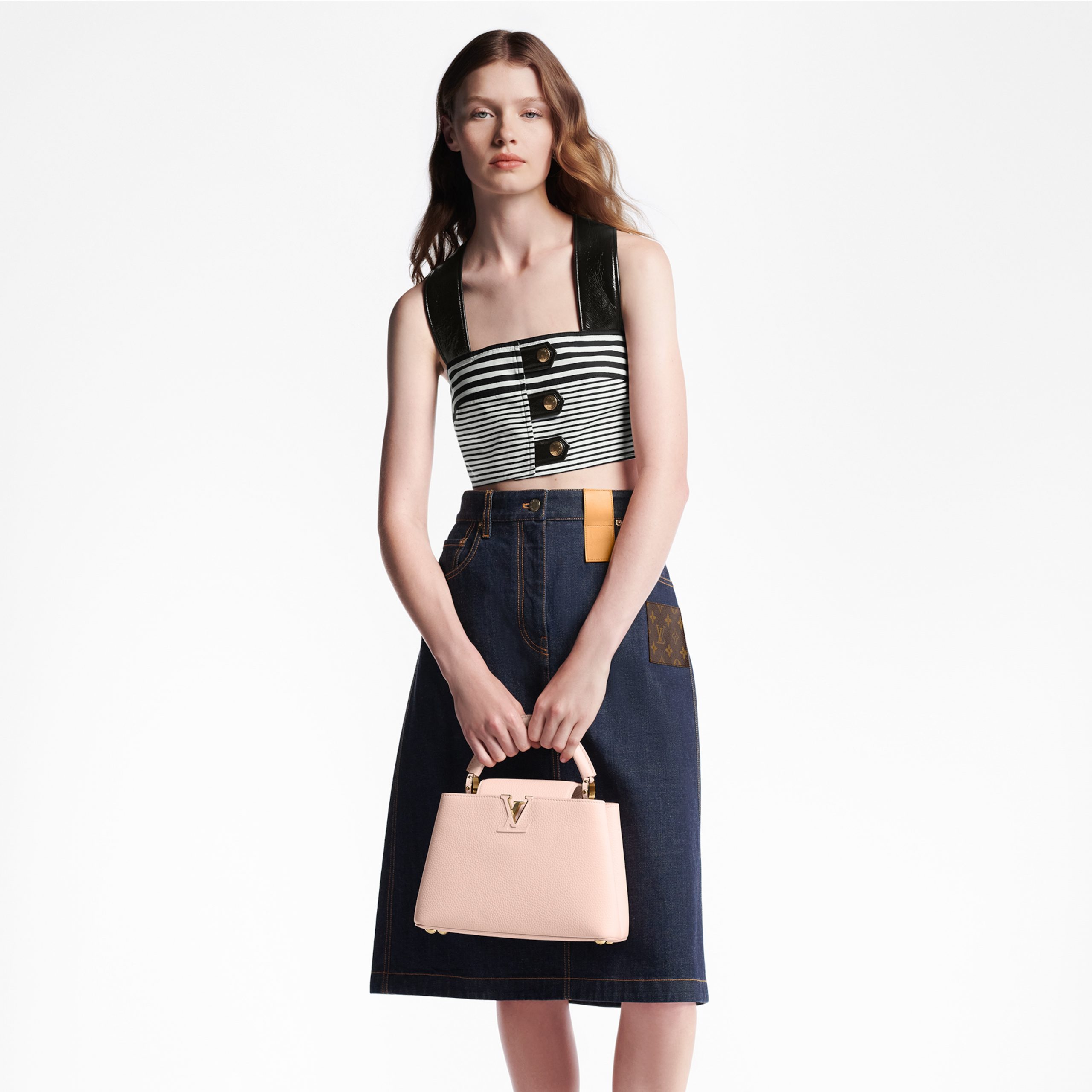 Louis Vuitton M22178 Capucines BB Bag Pink Louis Vuitton M22178 Capucines BB Bag Pink