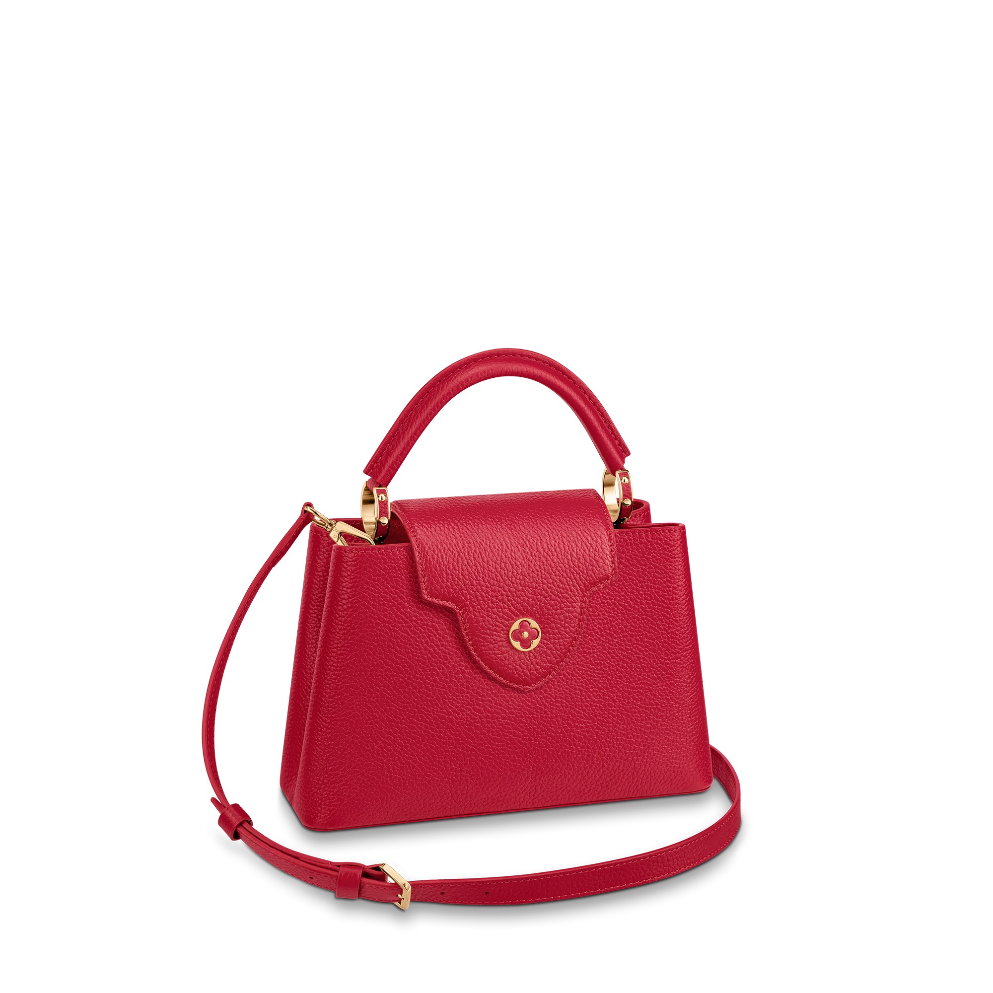 Louis Vuitton M52689 Capucines BB Bag Scarlet Red Louis Vuitton M52689 Capucines BB Bag Scarlet Red