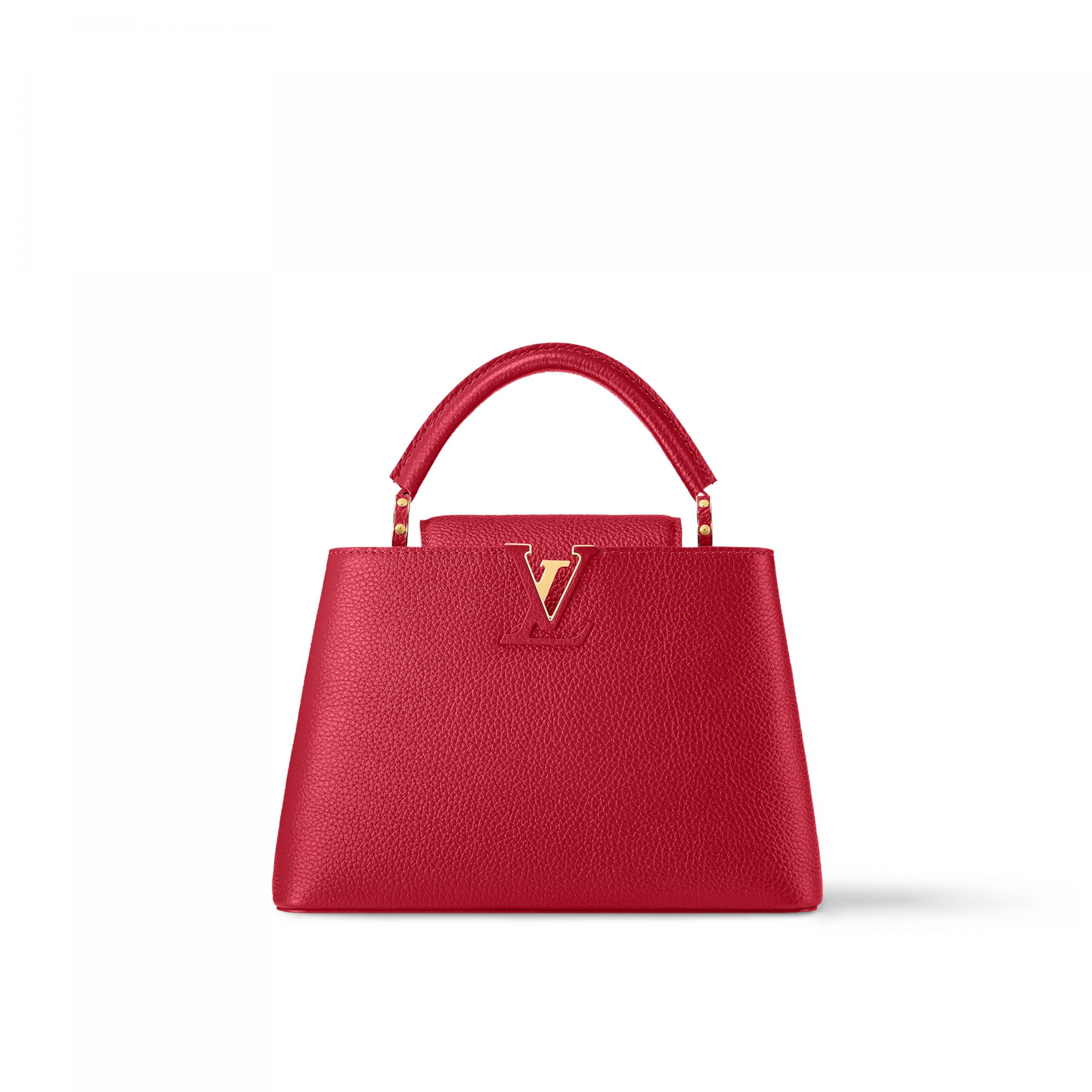 Louis Vuitton M52689 Capucines BB Bag Scarlet Red Louis Vuitton M52689 Capucines BB Bag Scarlet Red