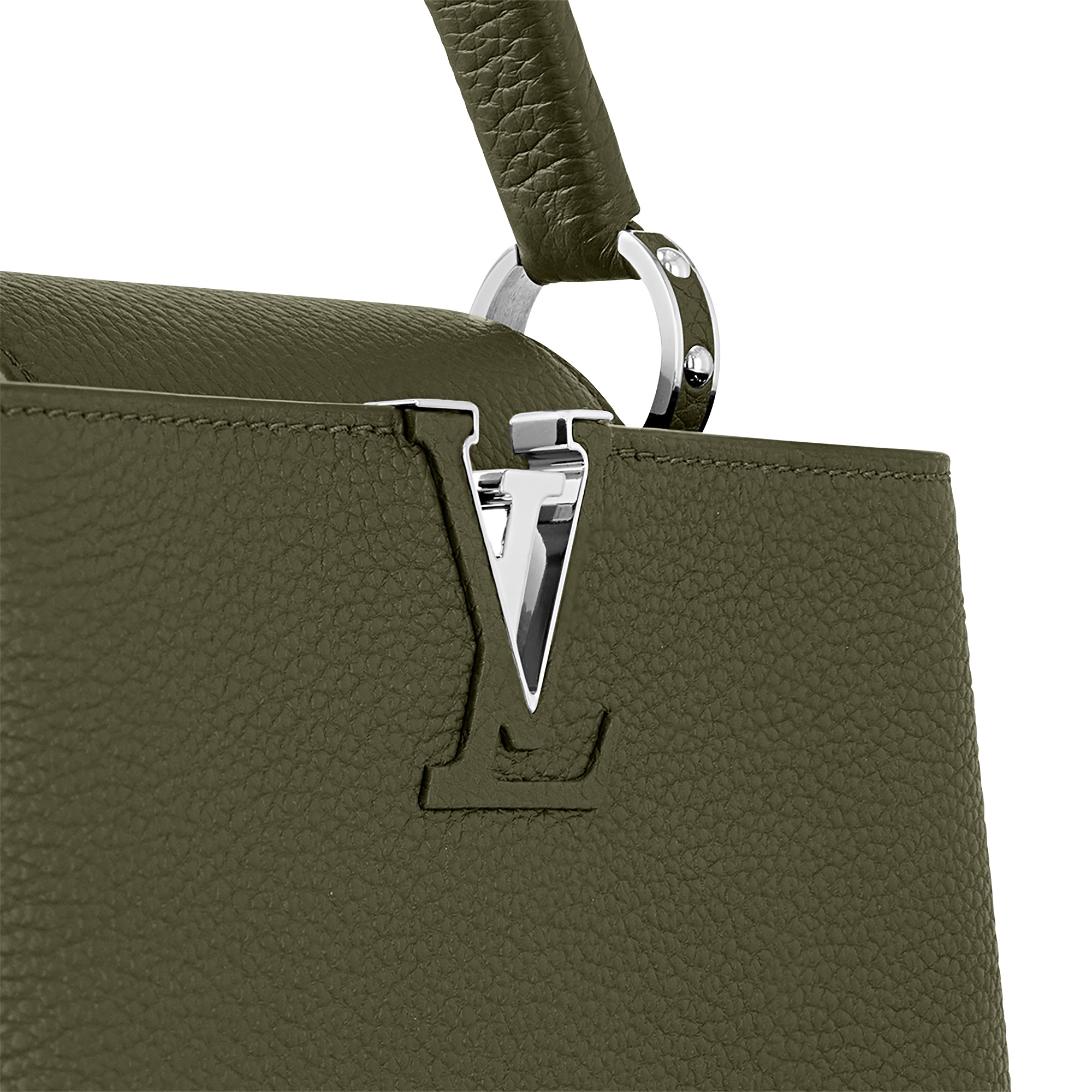 Louis Vuitton M57227 Capucines BB Bag Khaki Louis Vuitton M57227 Capucines BB Bag Khaki