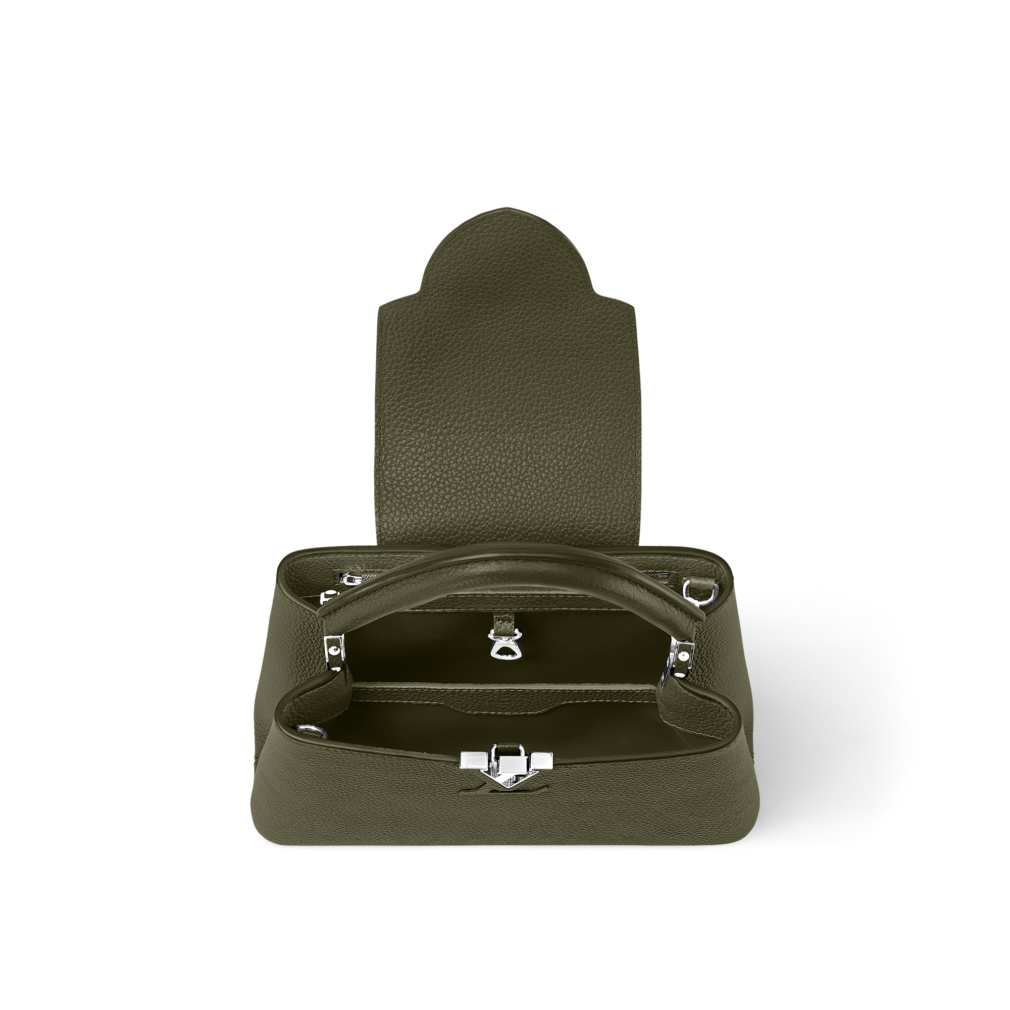 Louis Vuitton M57227 Capucines BB Bag Khaki Louis Vuitton M57227 Capucines BB Bag Khaki