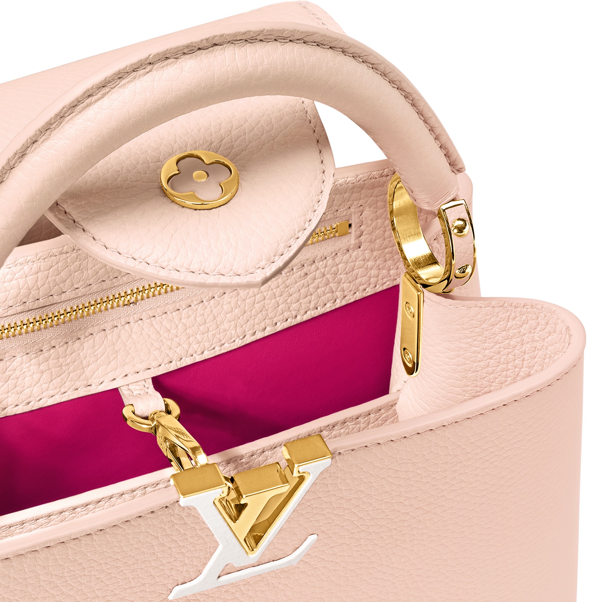 Louis Vuitton M21643 Capucines BB Bag Jasmine Pink Louis Vuitton M21643 Capucines BB Bag Jasmine Pink