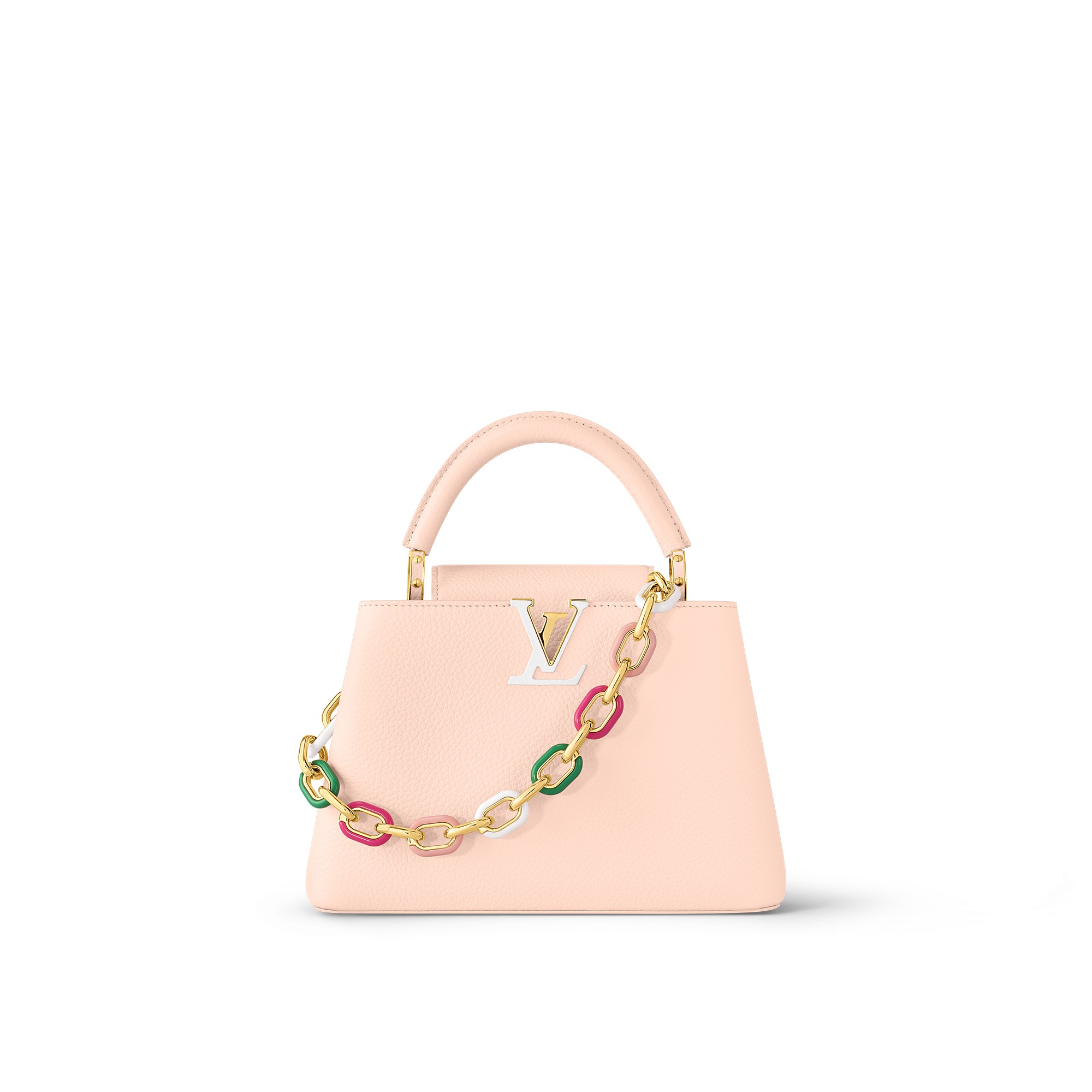 Louis Vuitton M21643 Capucines BB Bag Jasmine Pink Louis Vuitton M21643 Capucines BB Bag Jasmine Pink