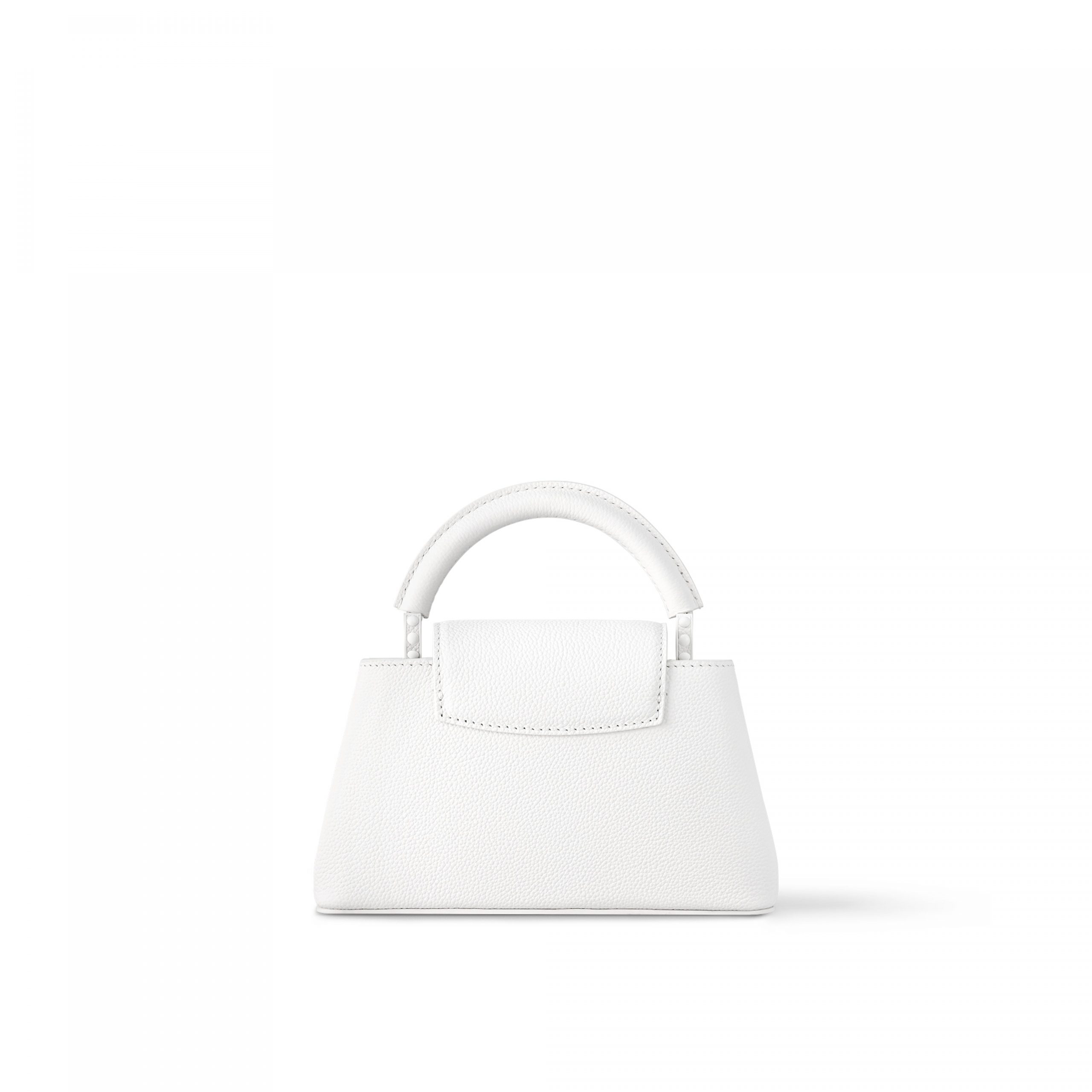 Louis Vuitton M23956 Capucines East-West Mini Optic White Louis Vuitton M23956 Capucines East-West Mini Optic White