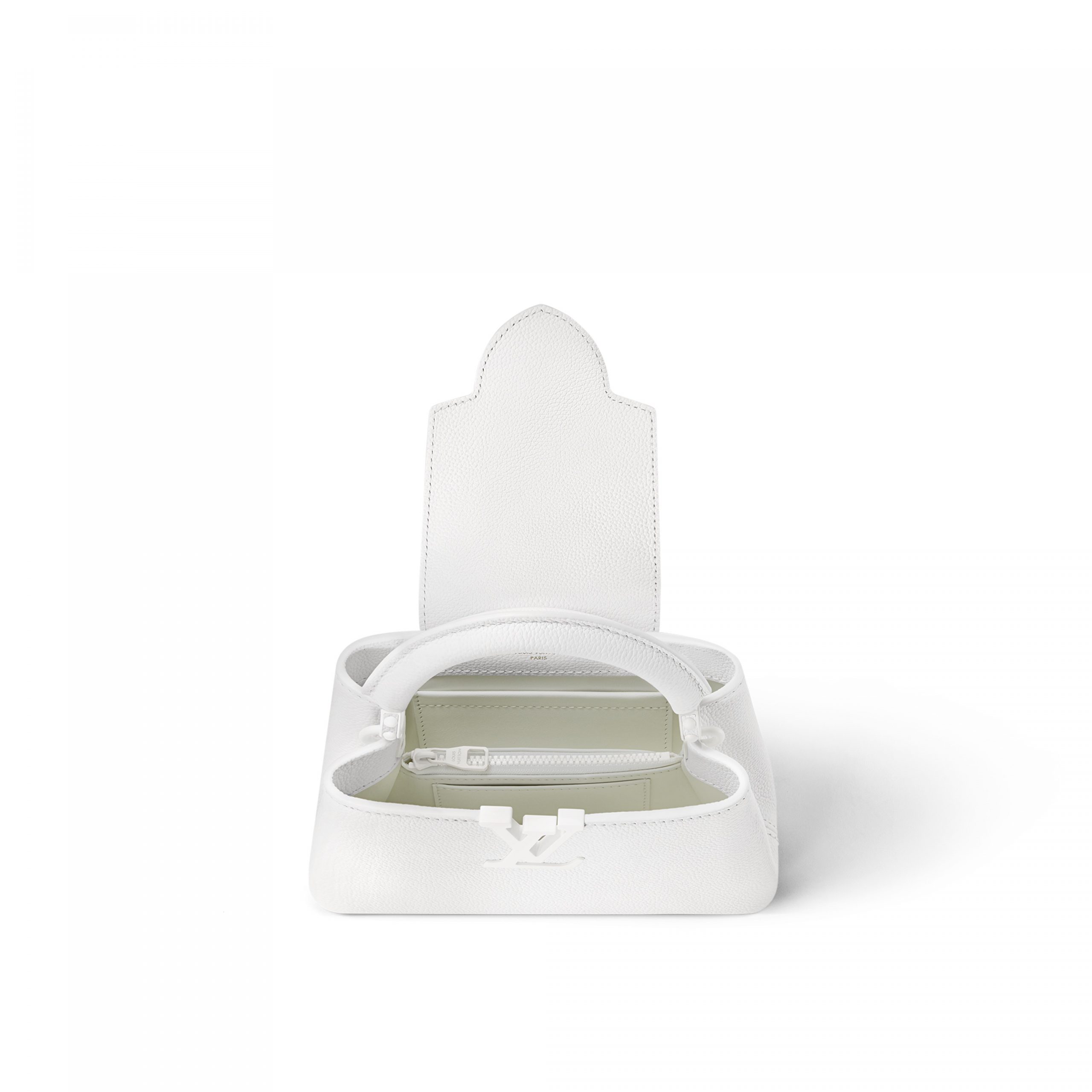 Louis Vuitton M23956 Capucines East-West Mini Optic White Louis Vuitton M23956 Capucines East-West Mini Optic White