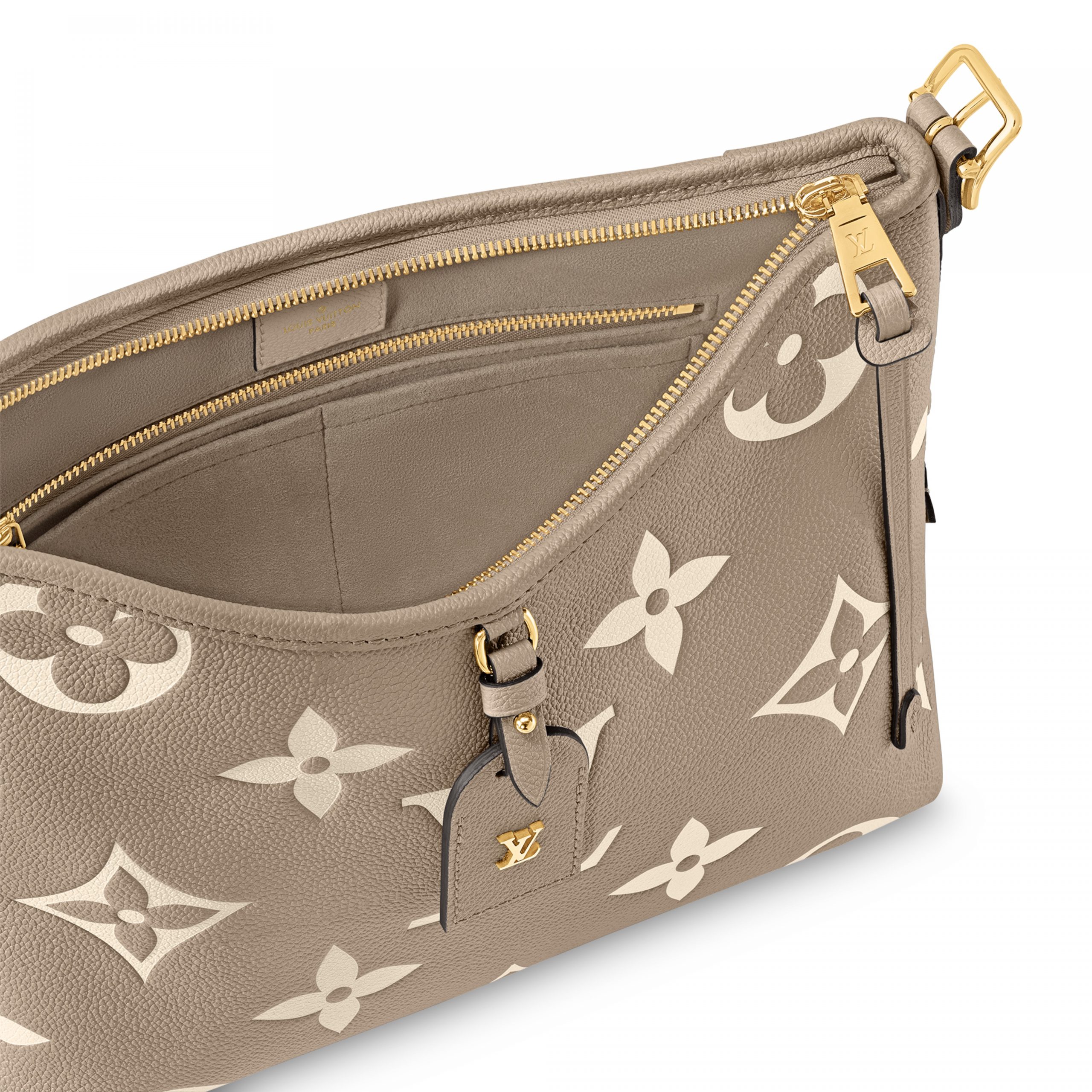 Louis Vuitton M47180 CarryAll PM Tourterelle Gray Louis Vuitton M47180 CarryAll PM Tourterelle Gray