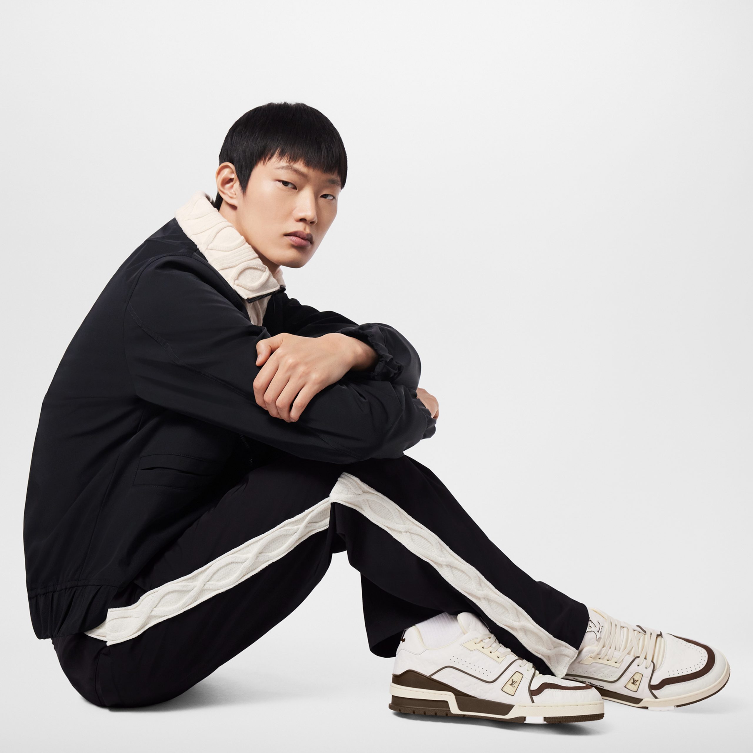 Louis Vuitton X Tyler 1ACR5L LV Trainer Sneaker White Louis Vuitton X Tyler 1ACR5L LV Trainer Sneaker White