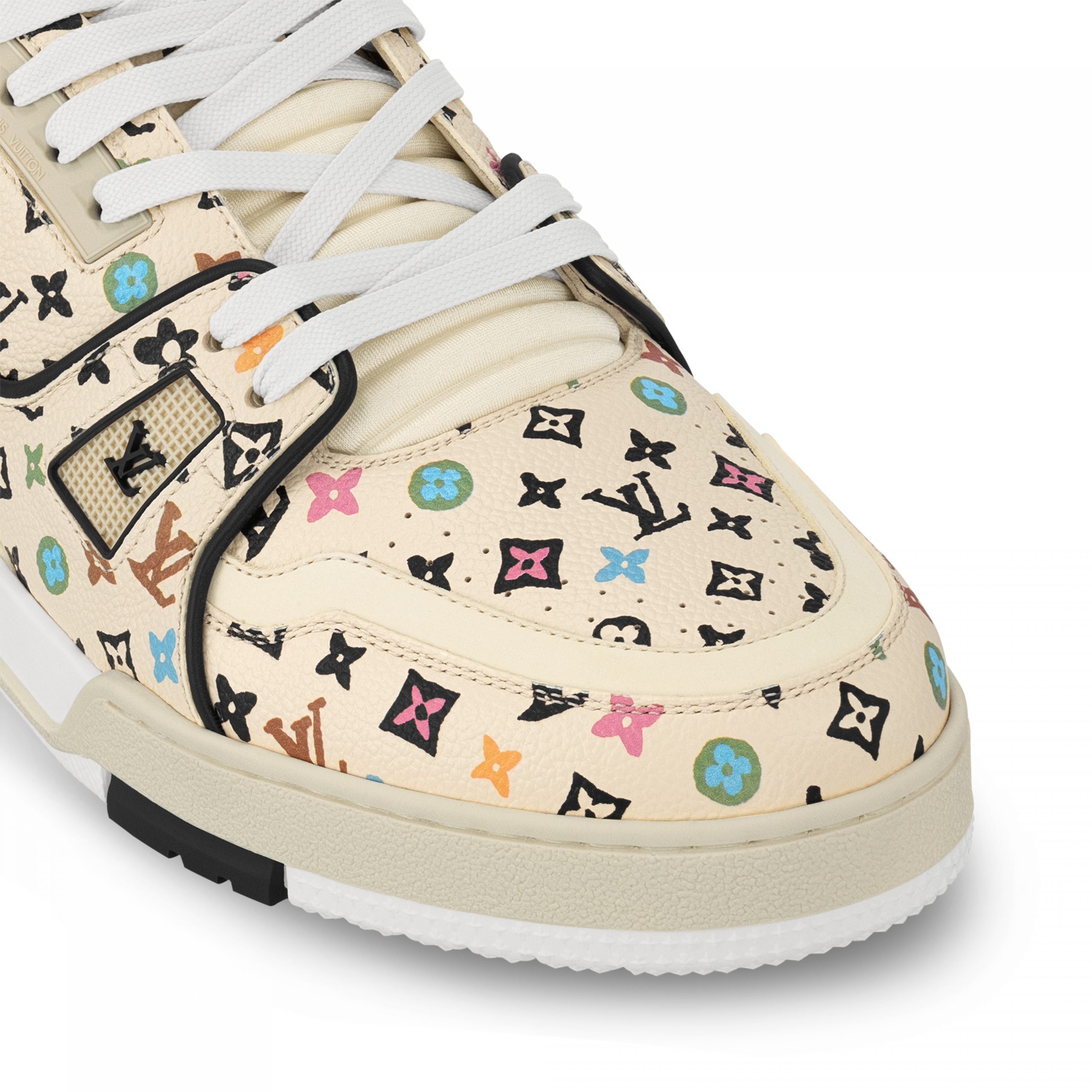 Louis Vuitton X Tyler 1ACXBX LV Trainer Sneaker Beige Louis Vuitton X Tyler 1ACXBX LV Trainer Sneaker Beige