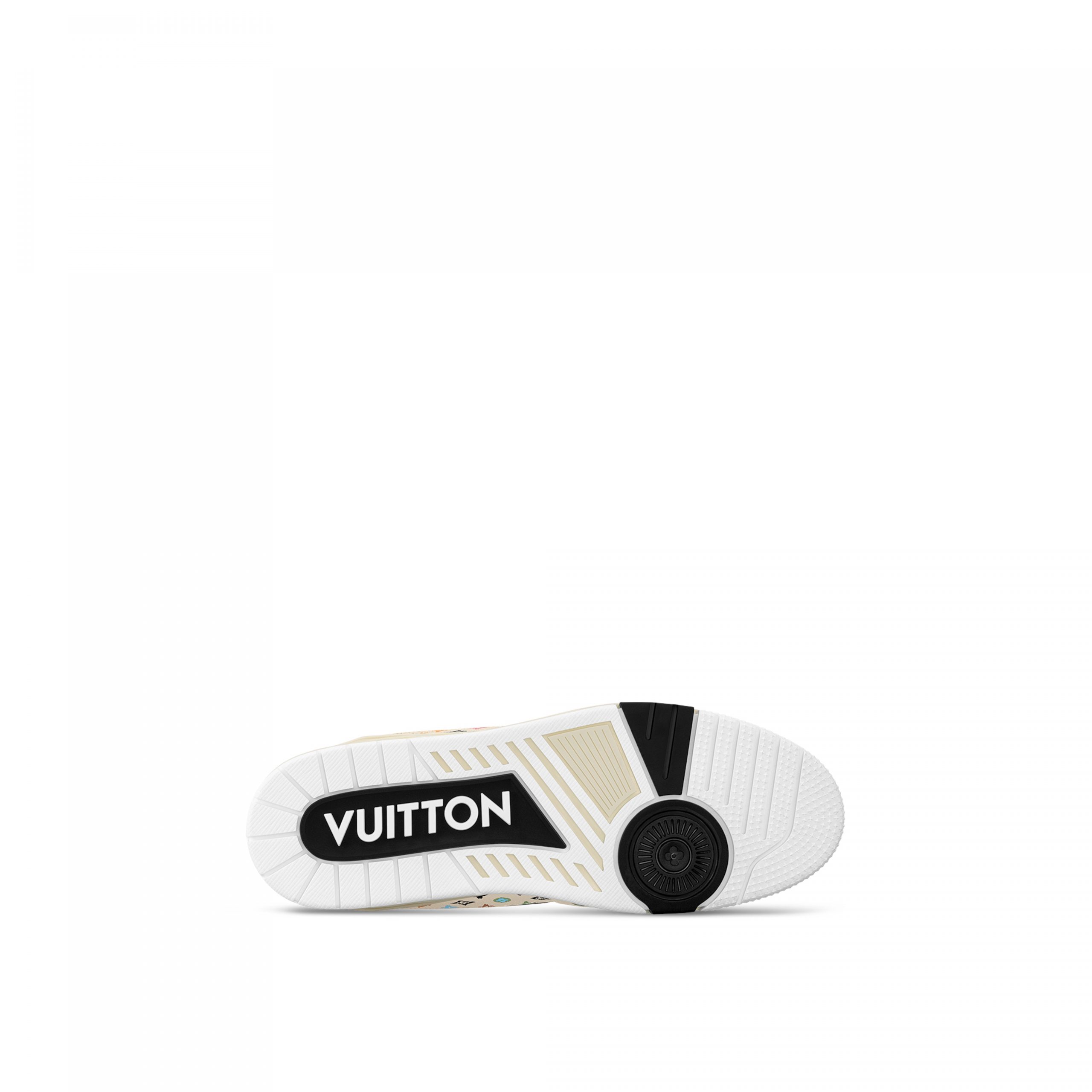 Louis Vuitton X Tyler 1ACXBX LV Trainer Sneaker Beige Louis Vuitton X Tyler 1ACXBX LV Trainer Sneaker Beige