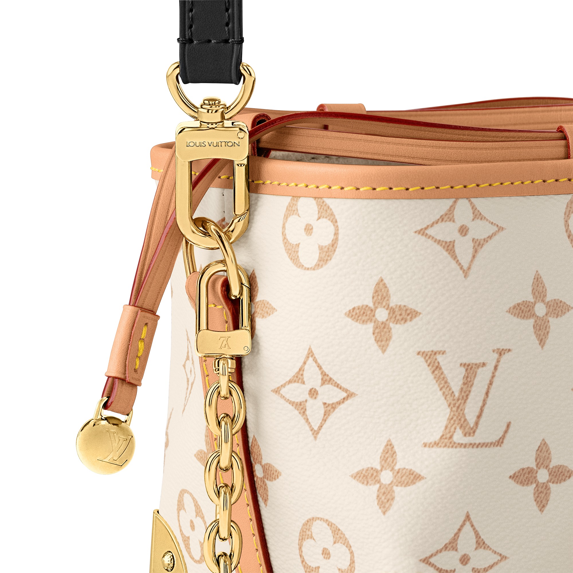 Louis Vuitton M83227 NOÉ PURSE LV CHARMS Monogram Louis Vuitton M83227 NOÉ PURSE LV CHARMS Monogram