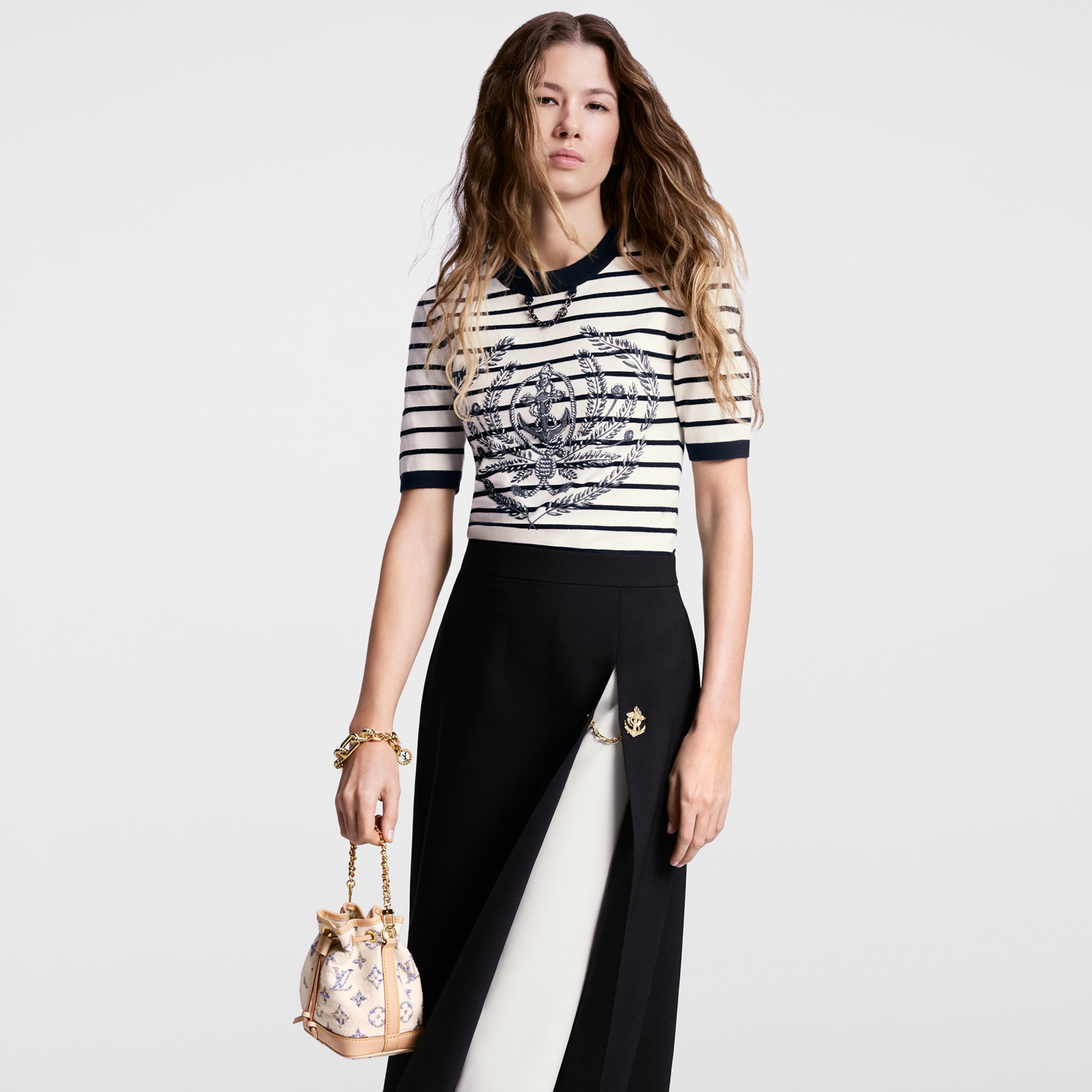 Louis Vuitton Nano Noé M83453 Multicolor White Louis Vuitton Nano Noé M83453 Multicolor White