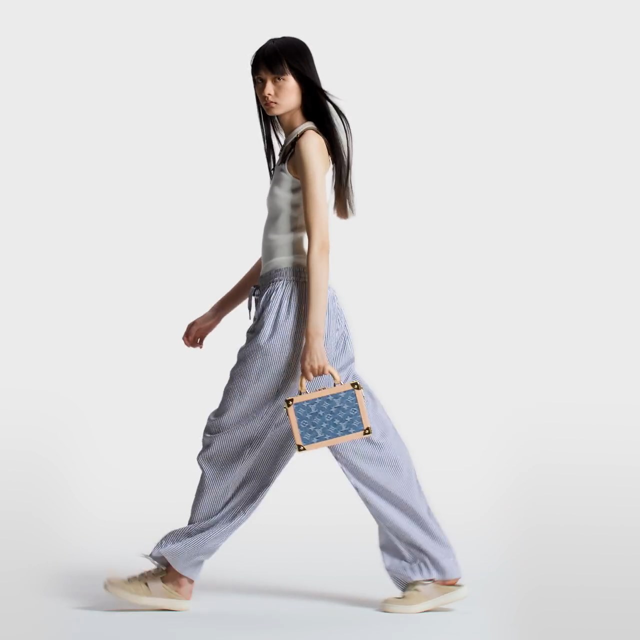 Louis Vuitton M24161 Petite Valise Denim Blue Louis Vuitton M24161 Petite Valise Denim Blue