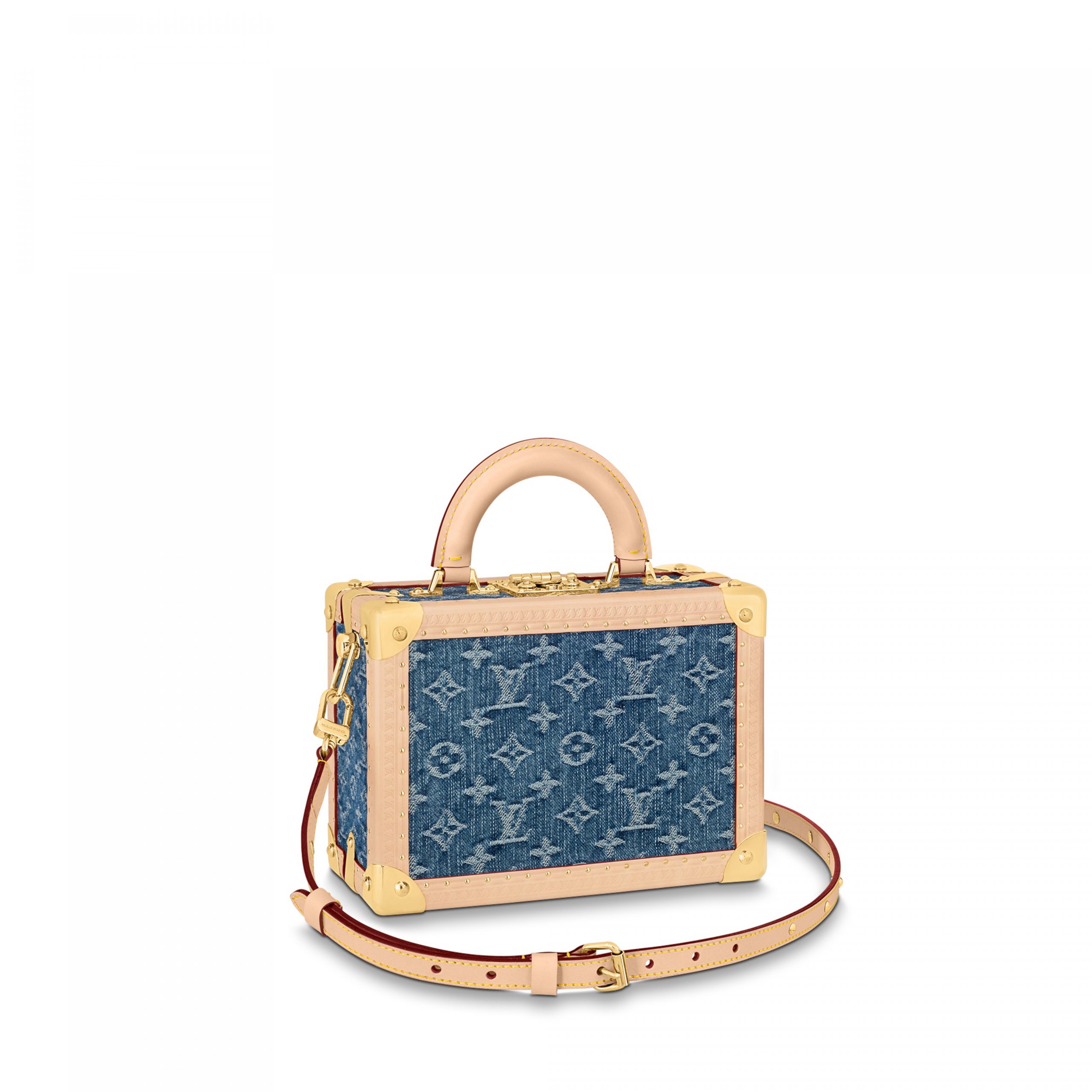 Louis Vuitton M24161 Petite Valise Denim Blue Louis Vuitton M24161 Petite Valise Denim Blue