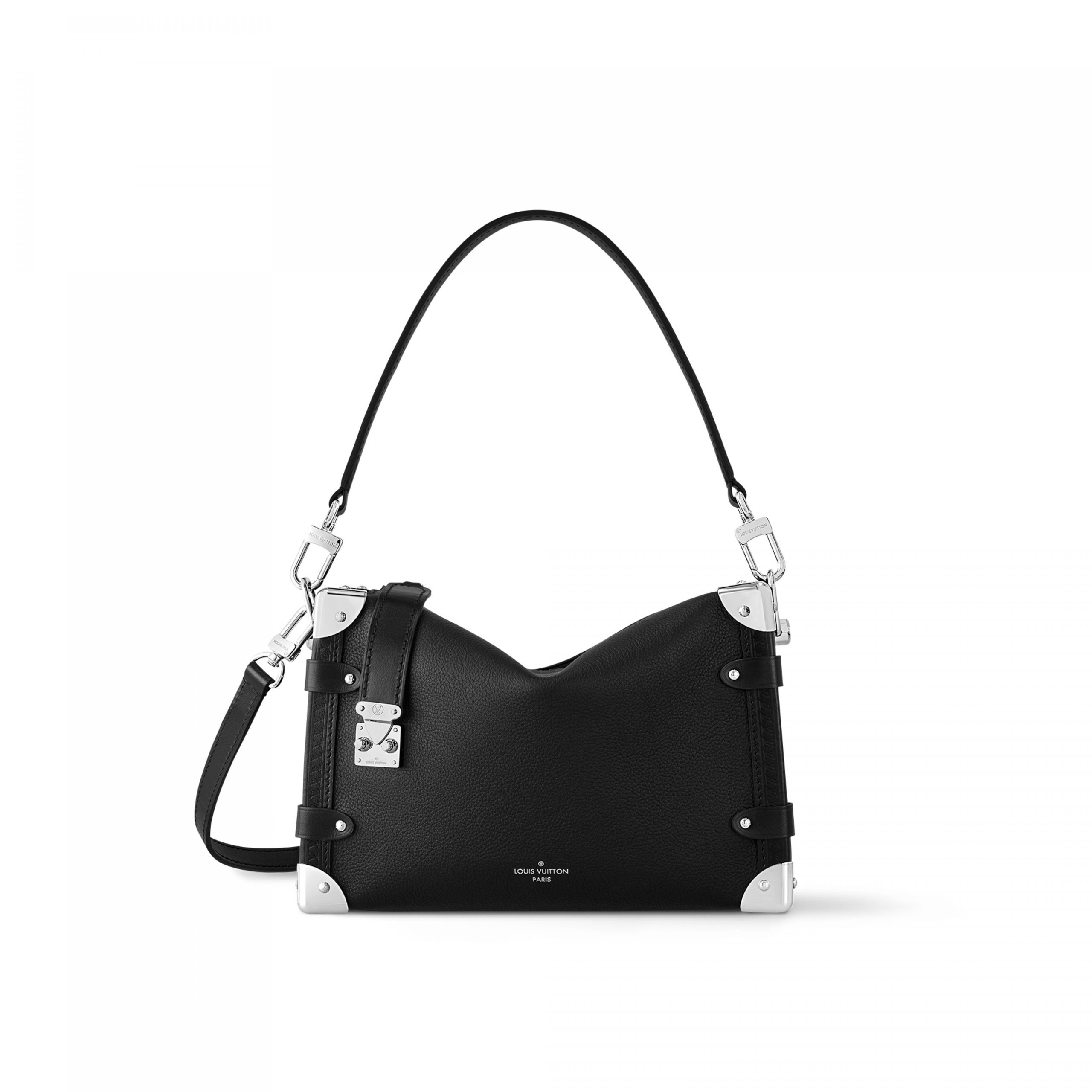 Louis Vuitton M25160 Side Trunk MM Black Louis Vuitton M25160 Side Trunk MM Black