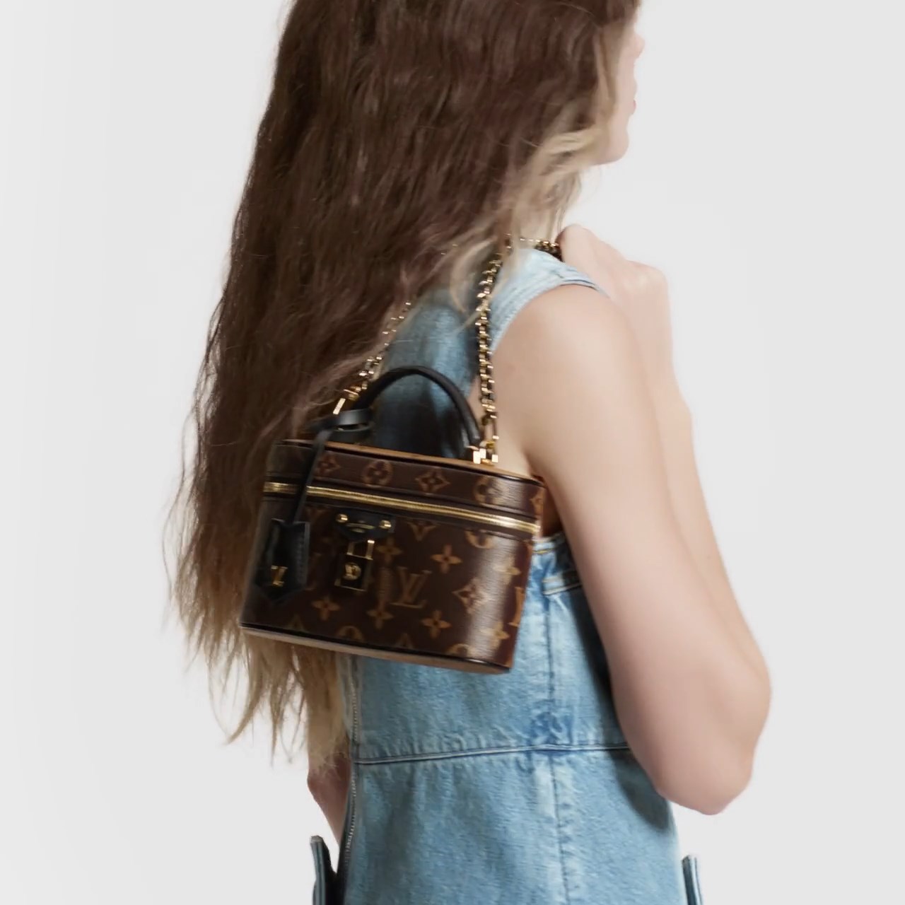 Louis Vuitton M47125 Vanity Chain Pouch Monogram Louis Vuitton M47125 Vanity Chain Pouch Monogram