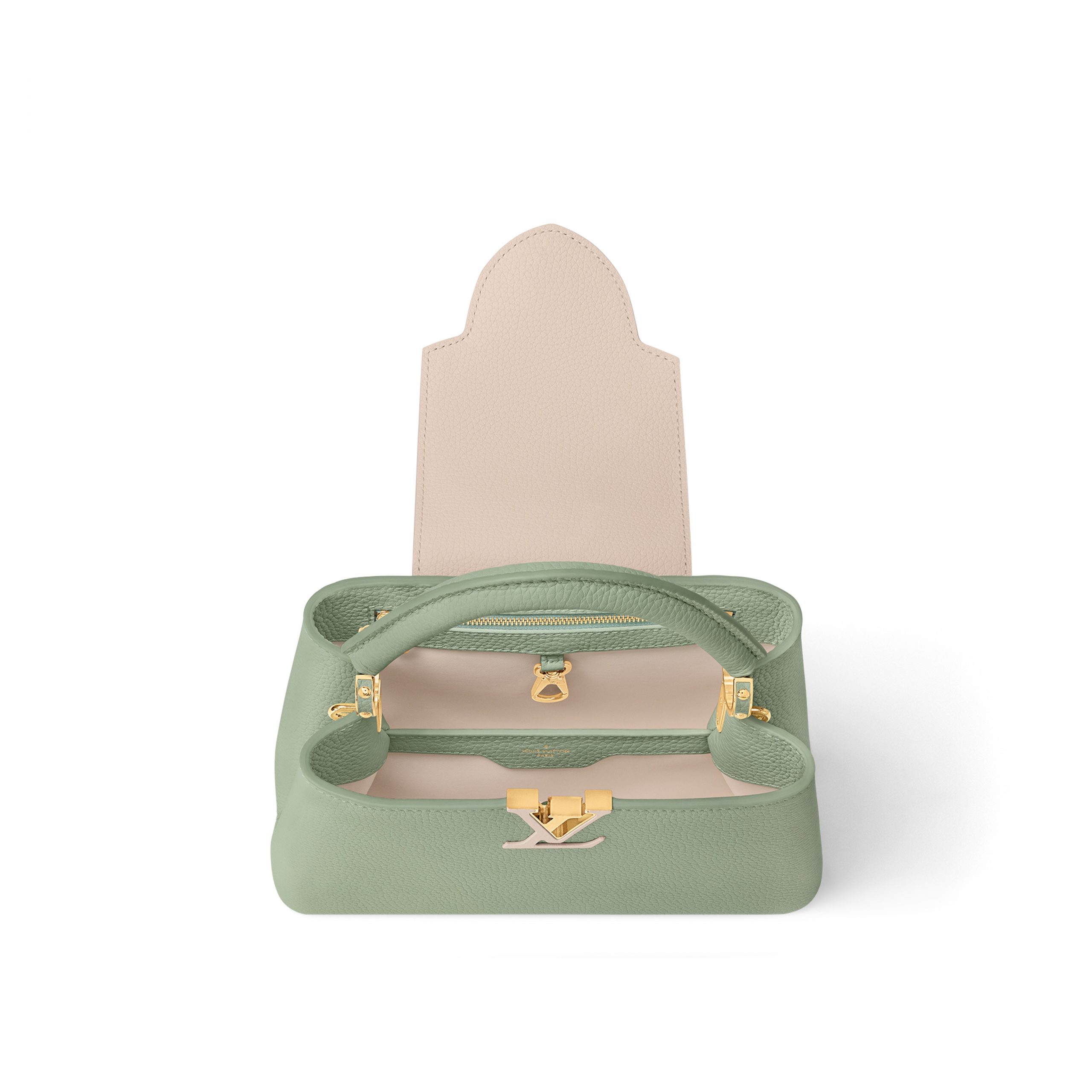 Louis Vuitton M24471 Capucines BB Jade Green Louis Vuitton M24471 Capucines BB Jade Green