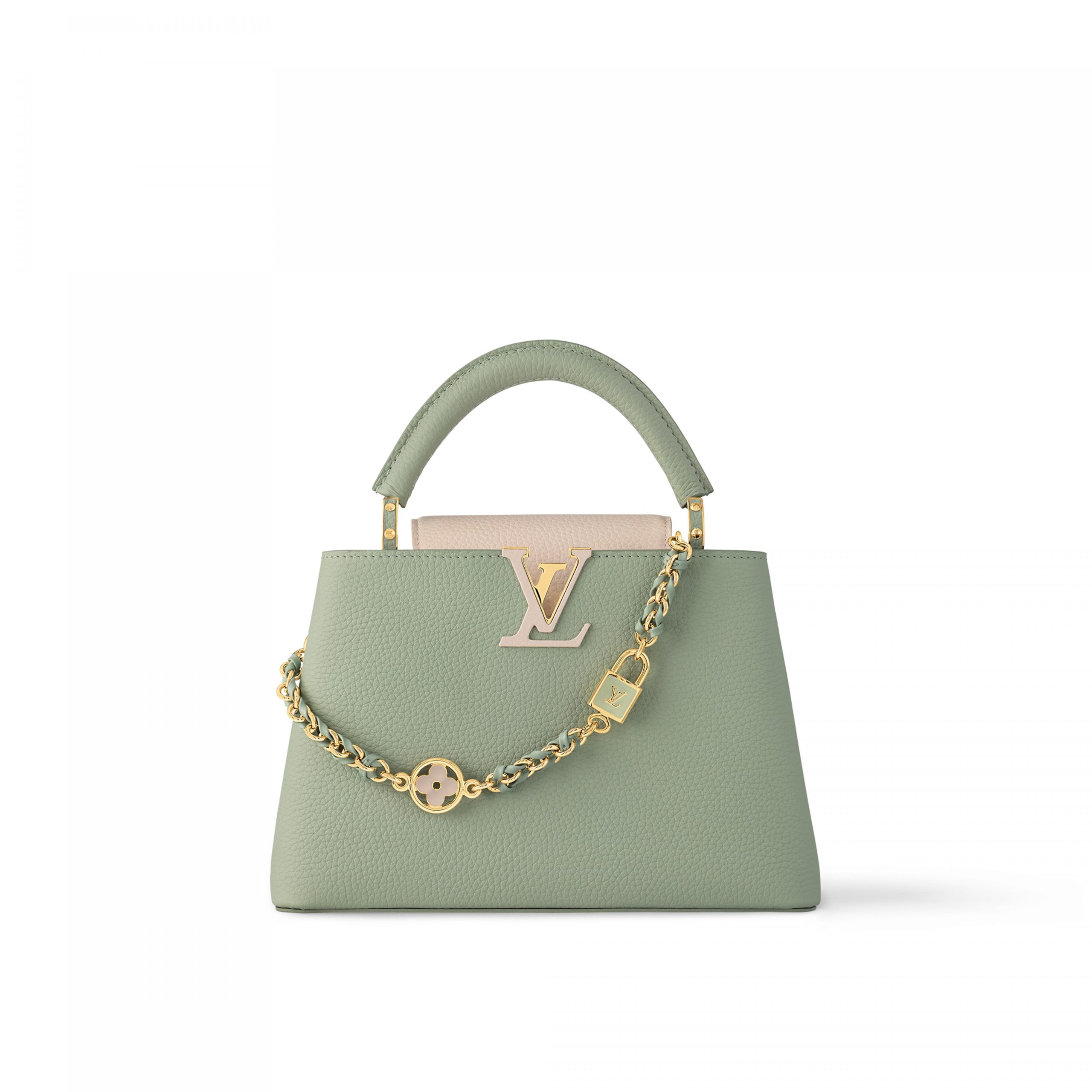 Louis Vuitton M24471 Capucines BB Jade Green Louis Vuitton M24471 Capucines BB Jade Green