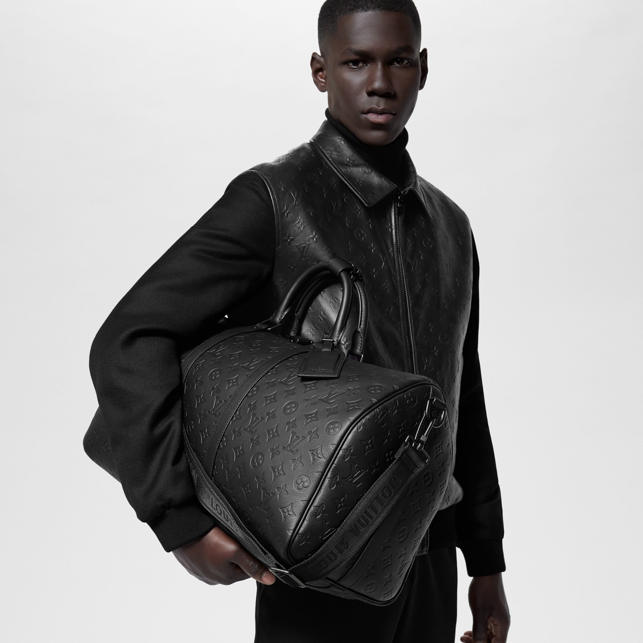 Louis Vuitton M44810 Keepall Bandoulière 50 Black Louis Vuitton M44810 Keepall Bandoulière 50 Black