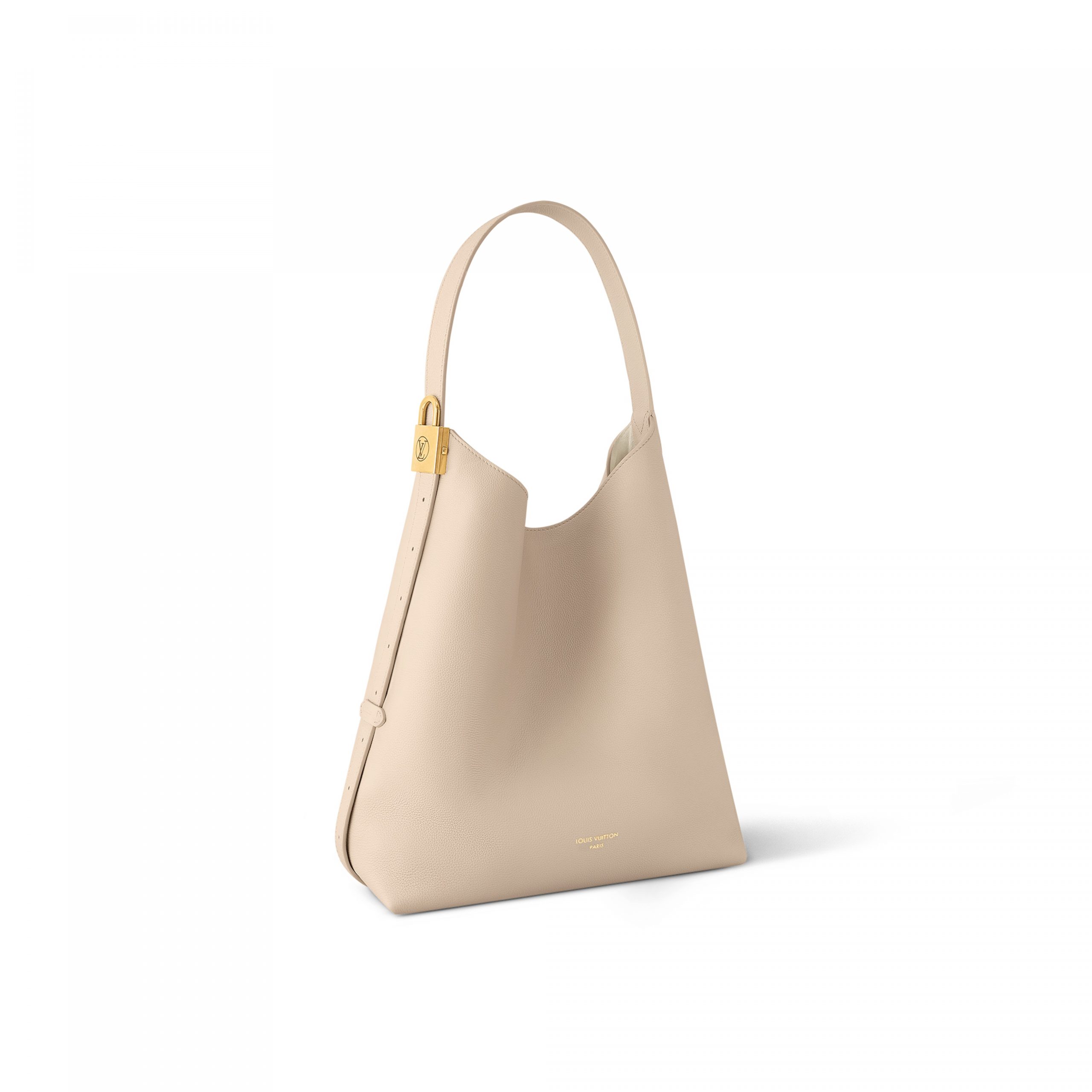 Louis Vuitton M25022 Low Key Hobo MM Limestone Gray Louis Vuitton M25022 Low Key Hobo MM Limestone Gray