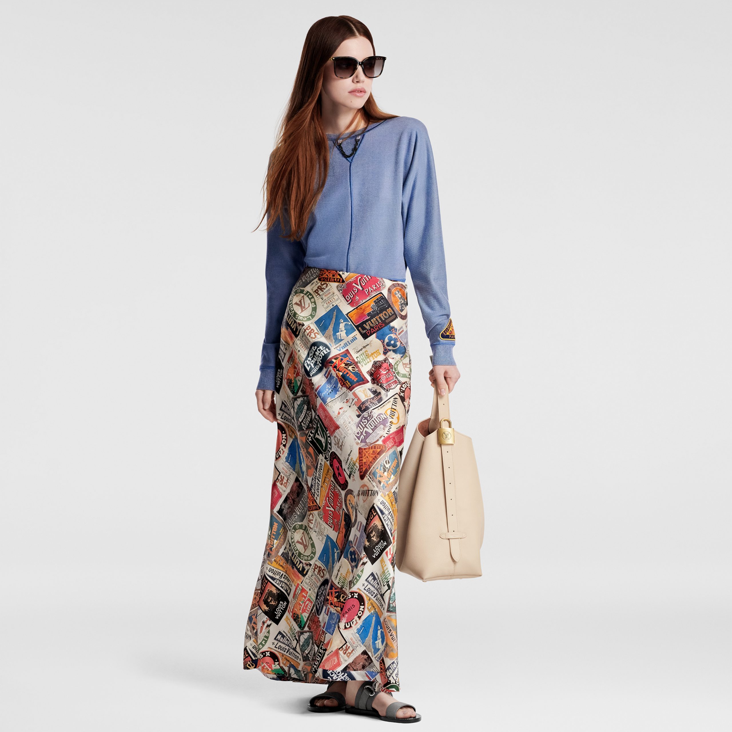 Louis Vuitton M25022 Low Key Hobo MM Limestone Gray Louis Vuitton M25022 Low Key Hobo MM Limestone Gray