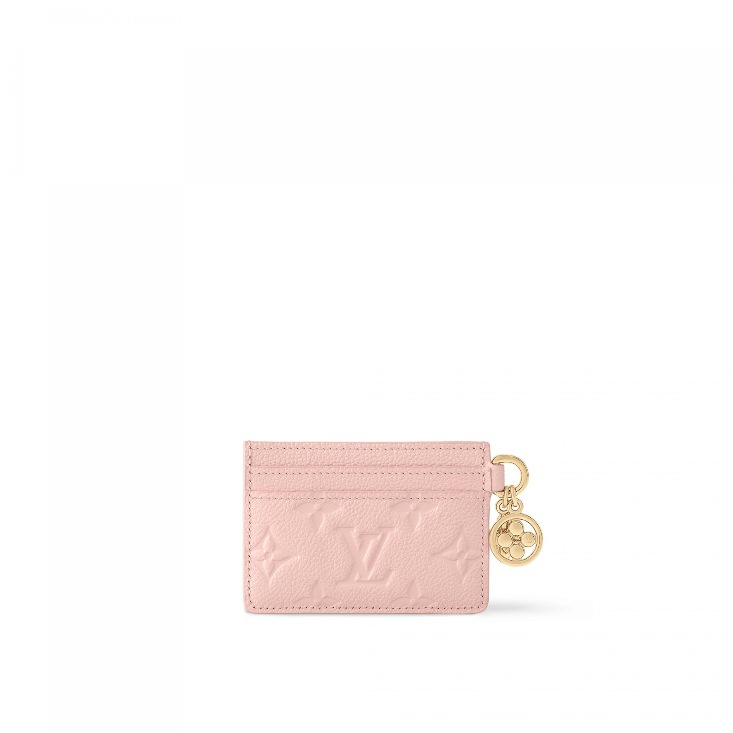 Louis Vuitton M83562 LV Charms Card Holder Opale Pink Louis Vuitton M83562 LV Charms Card Holder Opale Pink