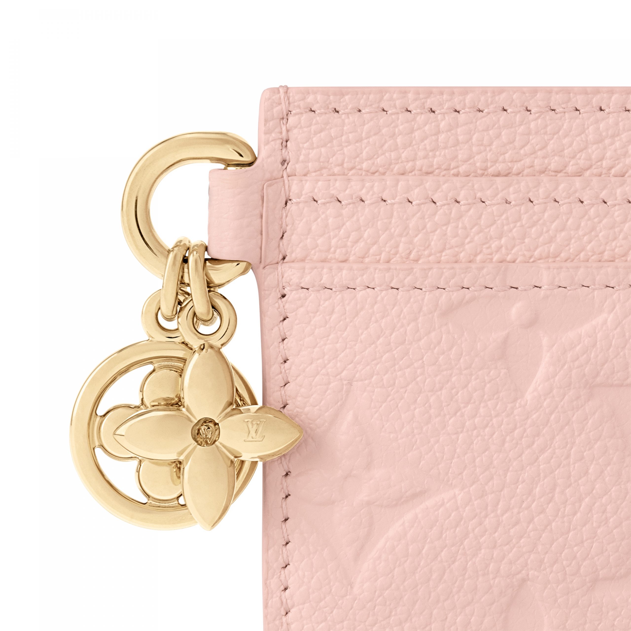 Louis Vuitton M83562 LV Charms Card Holder Opale Pink Louis Vuitton M83562 LV Charms Card Holder Opale Pink