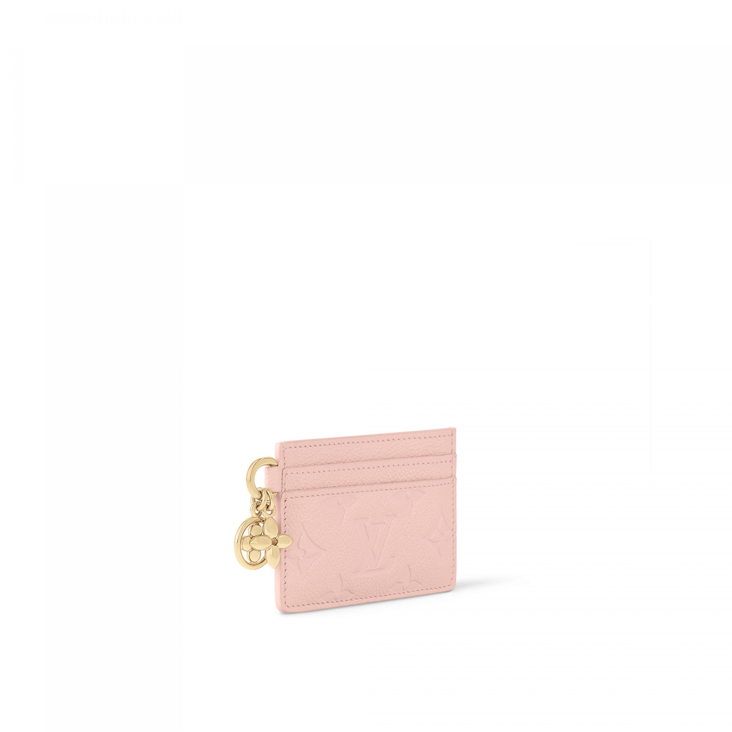 Louis Vuitton M83562 LV Charms Card Holder Opale Pink Louis Vuitton M83562 LV Charms Card Holder Opale Pink