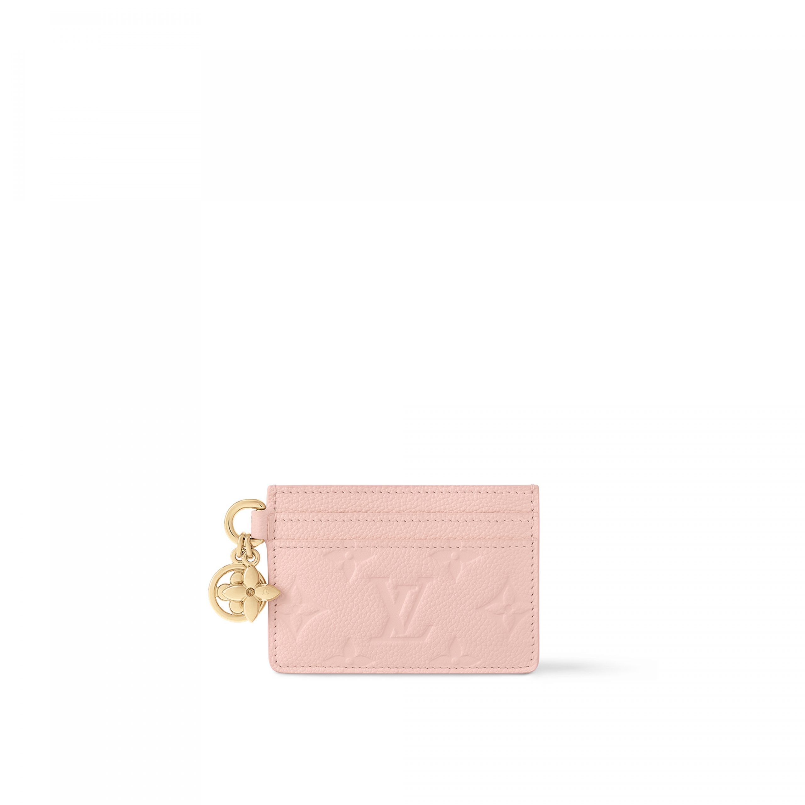 Louis Vuitton M83562 LV Charms Card Holder Opale Pink Louis Vuitton M83562 LV Charms Card Holder Opale Pink