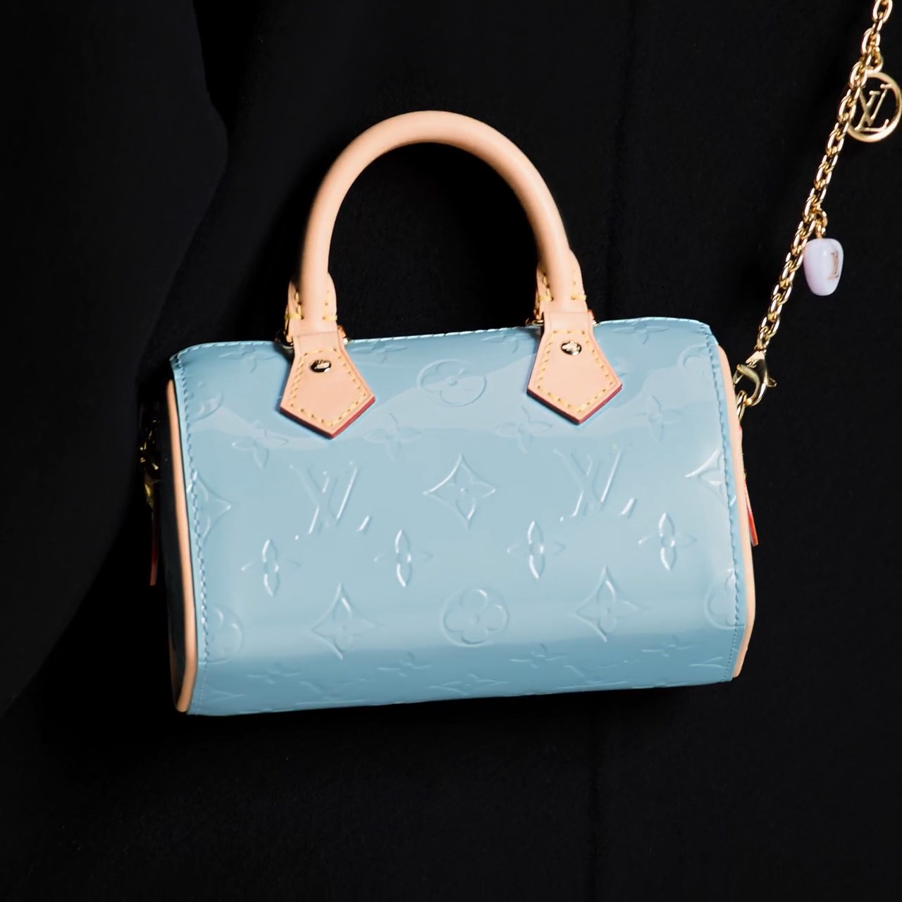 Louis Vuitton M83000 Nano Speedy Sky Blue Louis Vuitton M83000 Nano Speedy Sky Blue