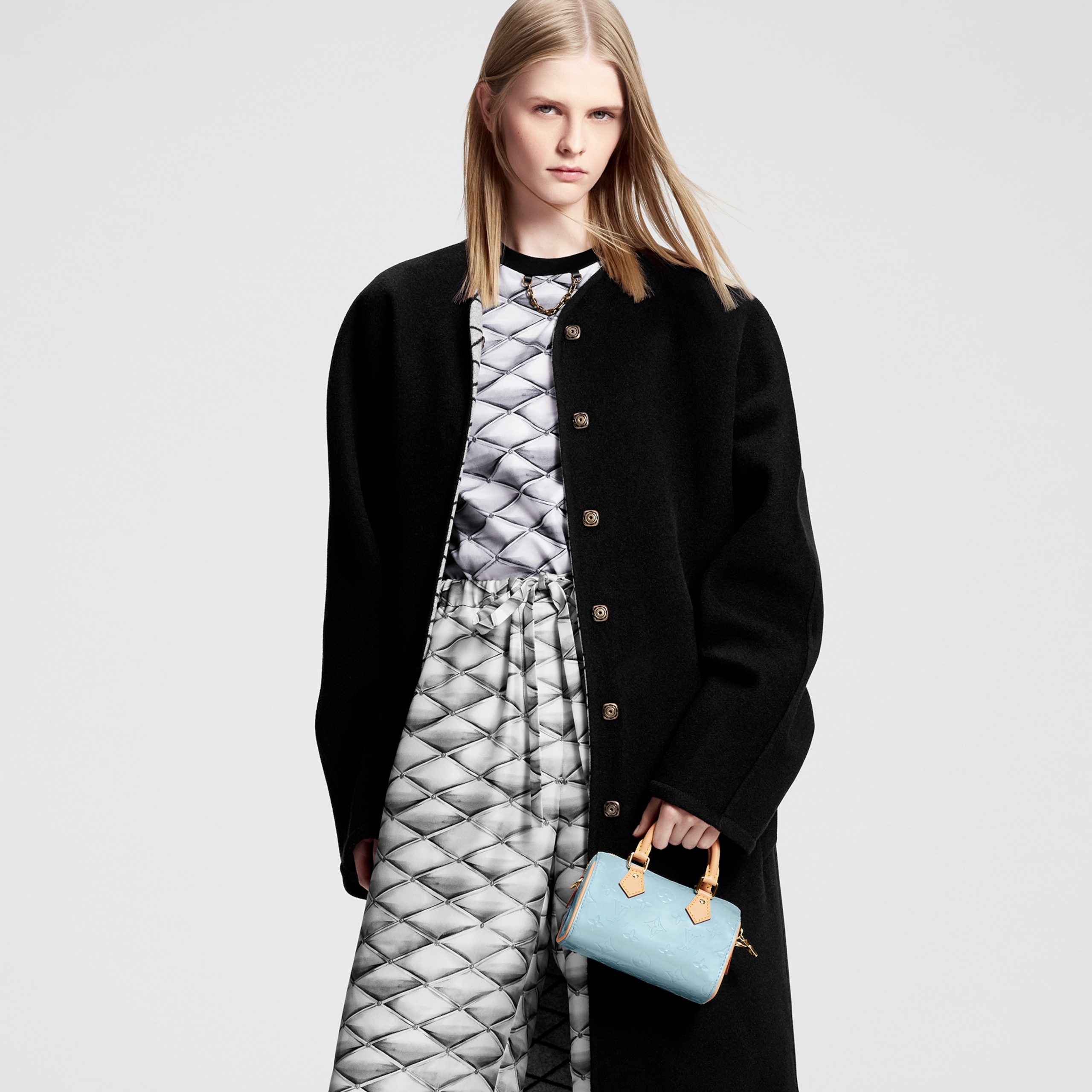 Louis Vuitton M83000 Nano Speedy Sky Blue Louis Vuitton M83000 Nano Speedy Sky Blue