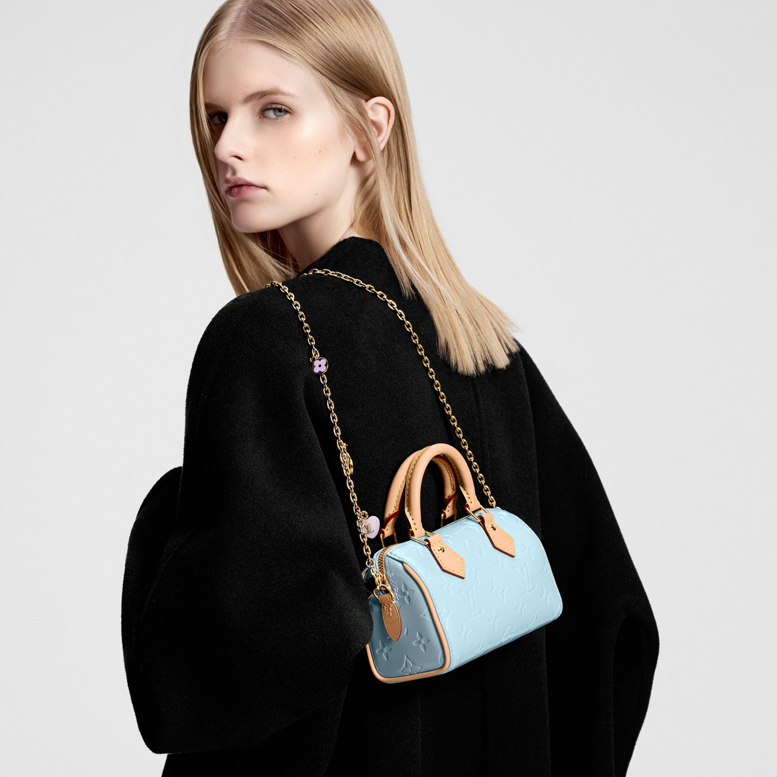 Louis Vuitton M83000 Nano Speedy Sky Blue Louis Vuitton M83000 Nano Speedy Sky Blue