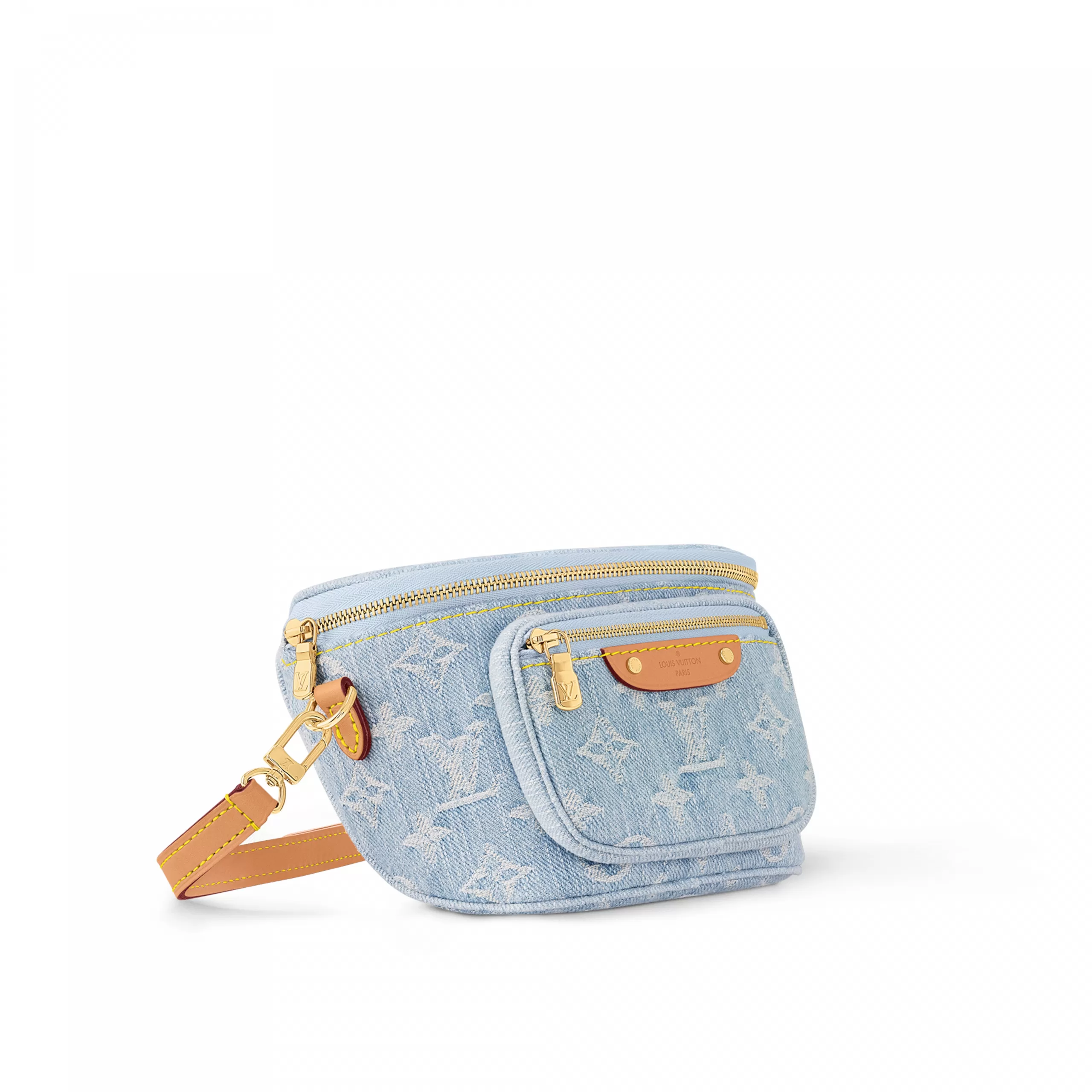 Louis Vuitton M83353 Mini Bumbag Sky Blue Louis Vuitton M83353 Mini Bumbag Sky Blue