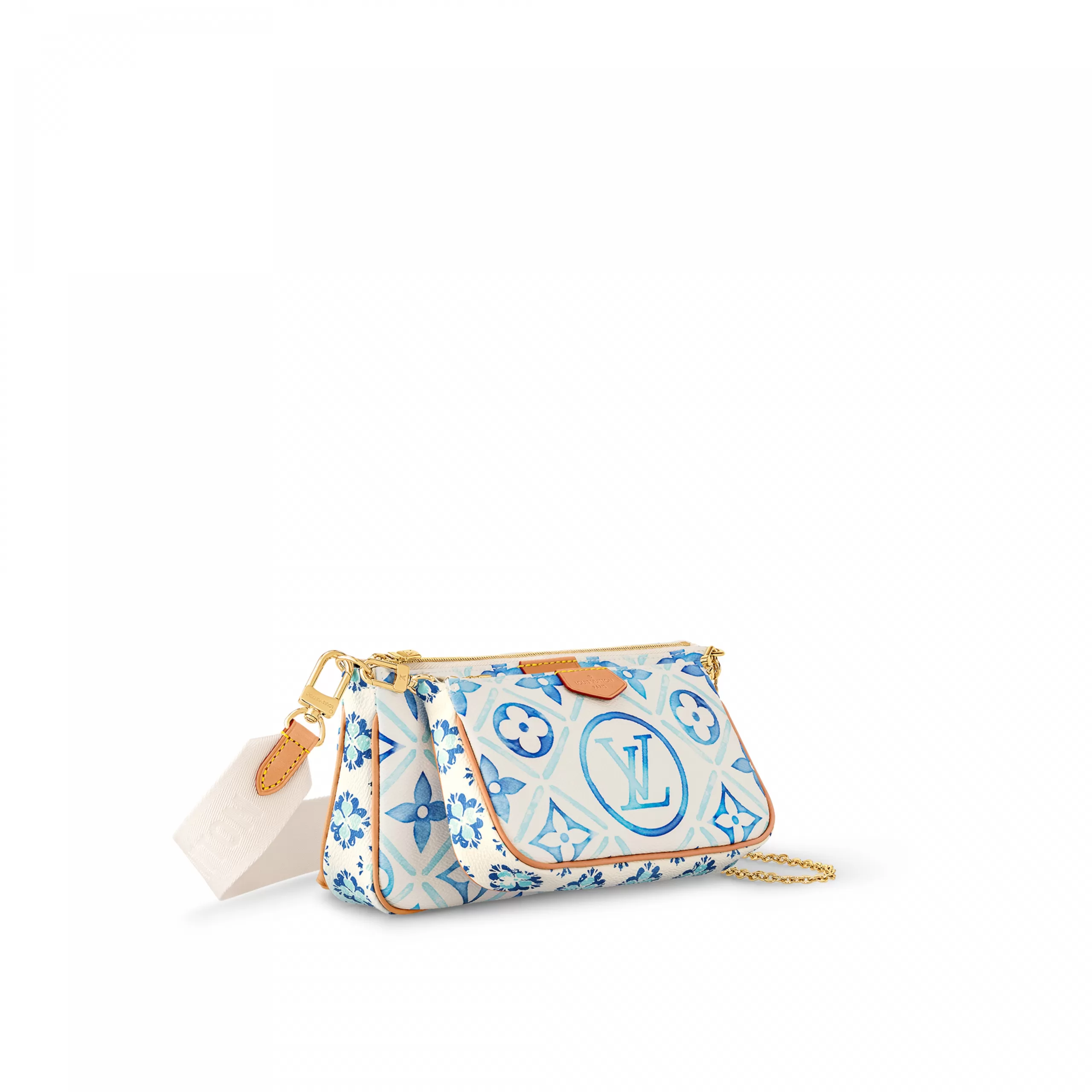 Louis Vuitton M25374 Multi Pochette Accessoires Lagoon Blue Louis Vuitton M25374 Multi Pochette Accessoires Lagoon Blue