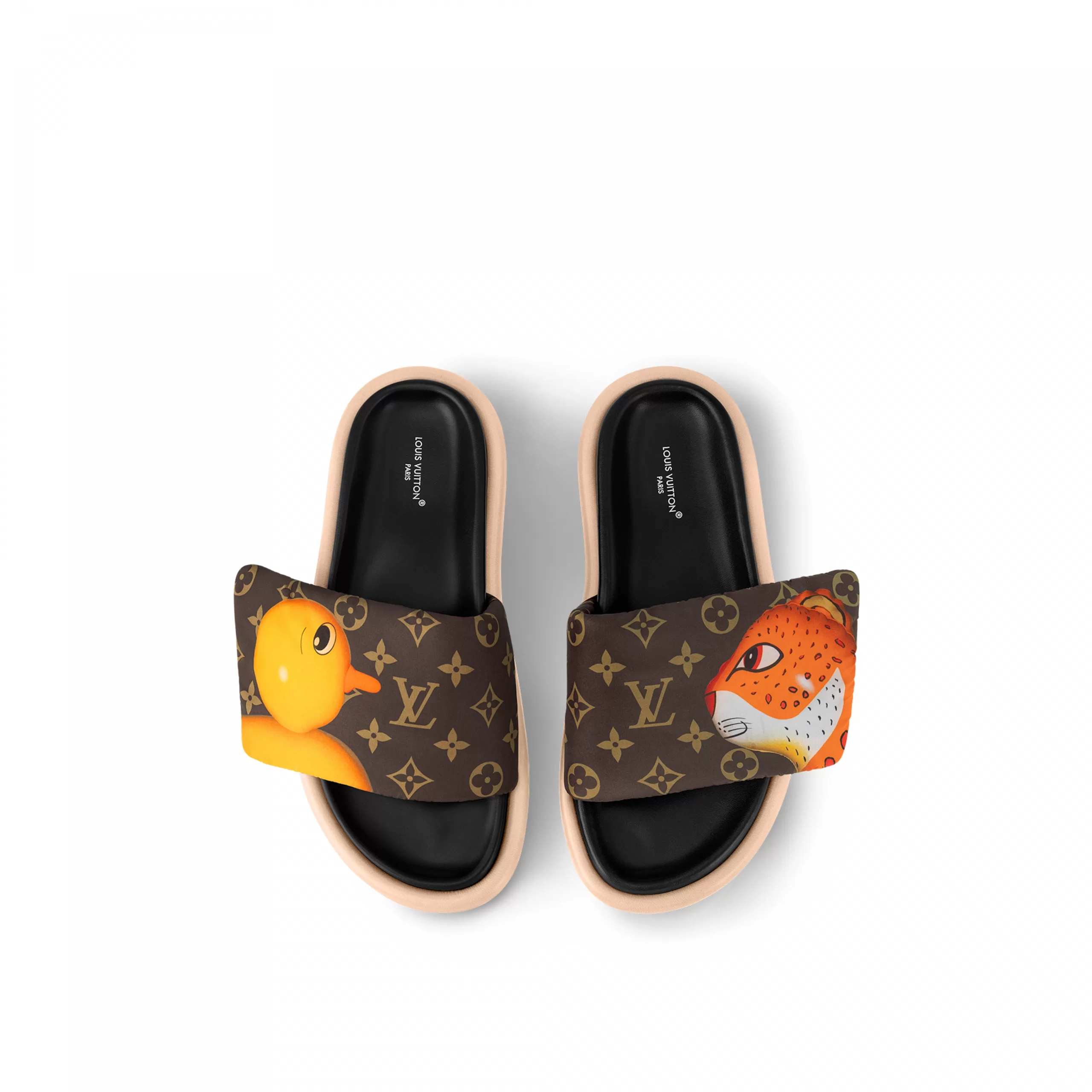 Louis Vuitton 1AD3AU Pool Pillow Flat Comfort Mule Monogram Louis Vuitton 1AD3AU Pool Pillow Flat Comfort Mule Monogram