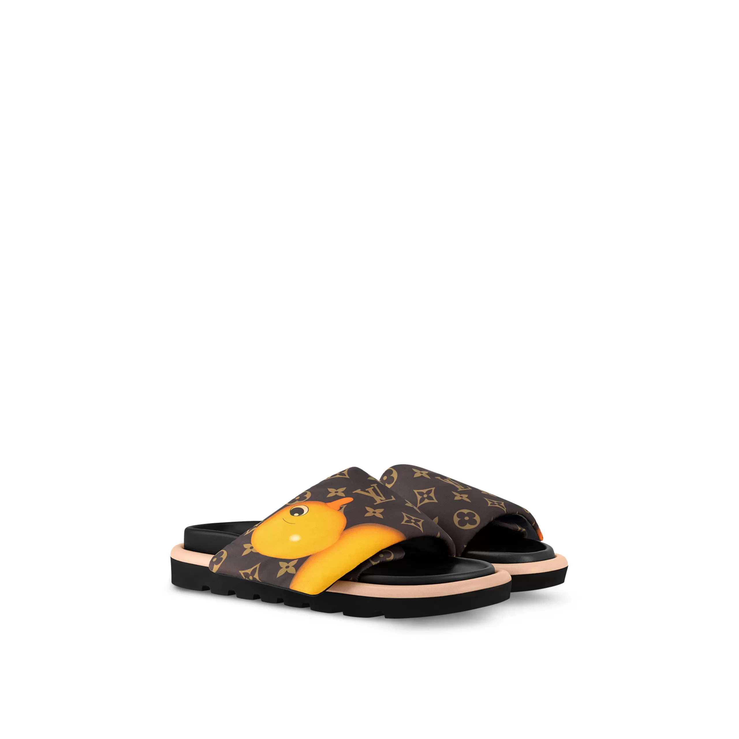 Louis Vuitton 1AD3AU Pool Pillow Flat Comfort Mule Monogram Louis Vuitton 1AD3AU Pool Pillow Flat Comfort Mule Monogram