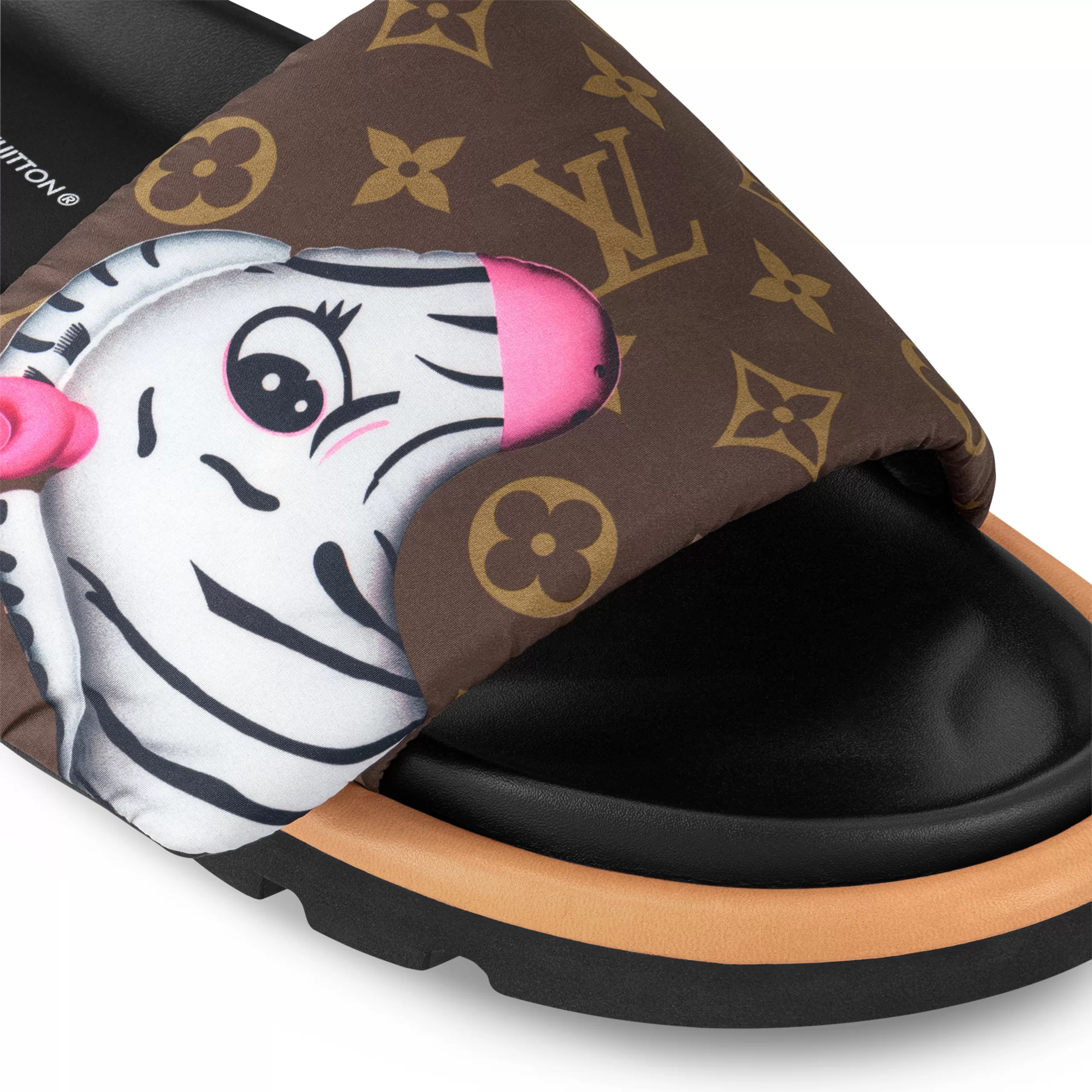 Louis Vuitton 1AD3AY Pool Pillow Flat Comfort Mule Monogram Louis Vuitton 1AD3AY Pool Pillow Flat Comfort Mule Monogram