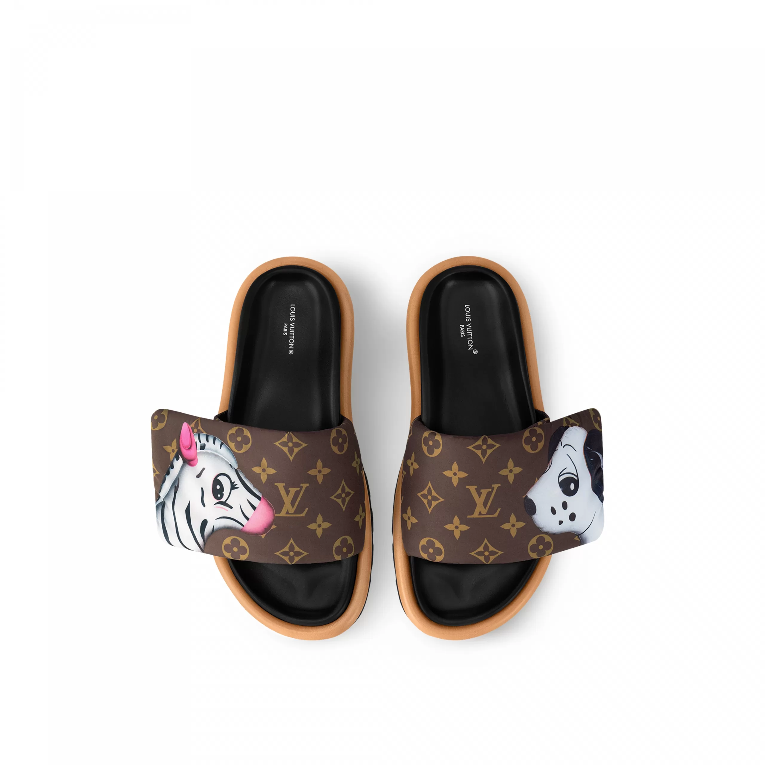 Louis Vuitton 1AD3AY Pool Pillow Flat Comfort Mule Monogram Louis Vuitton 1AD3AY Pool Pillow Flat Comfort Mule Monogram