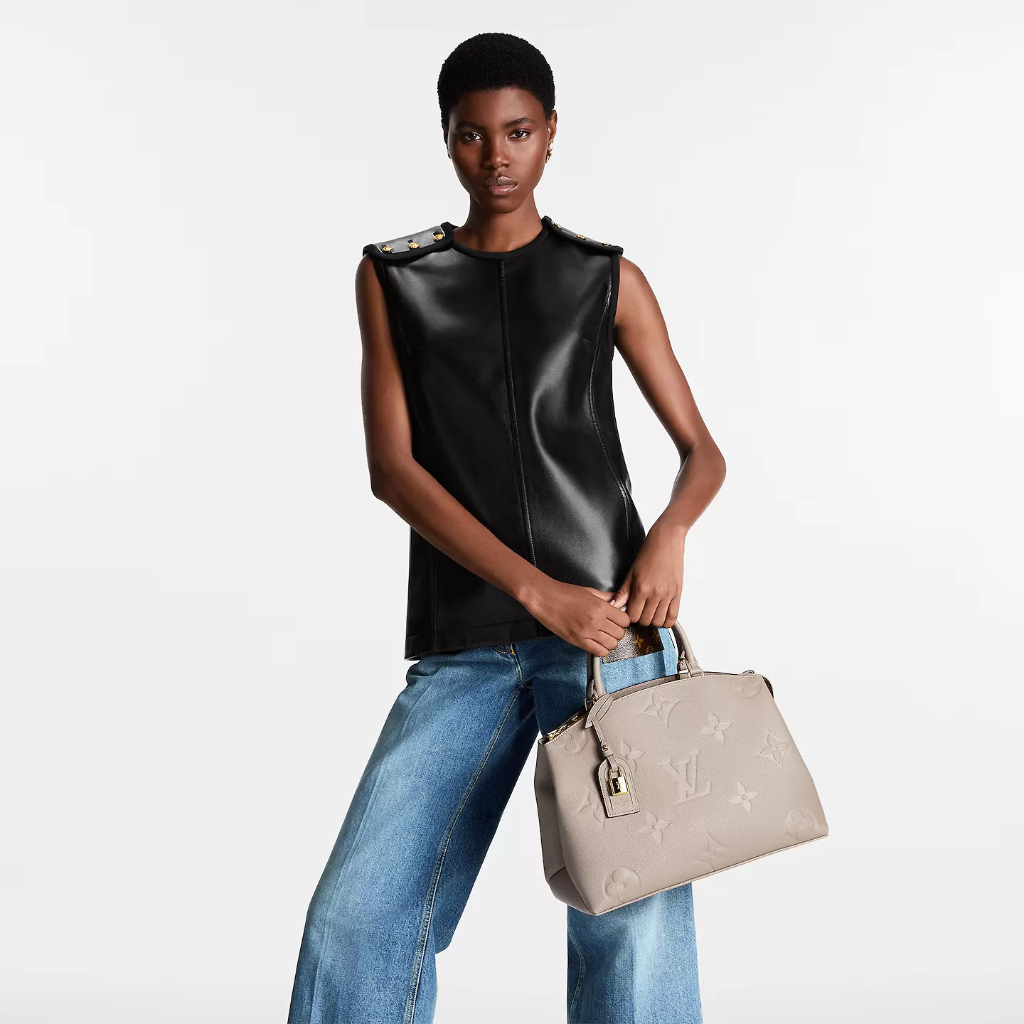 Louis Vuitton Monogram Empreinte Leather M45833 Grand Palais Louis Vuitton Monogram Empreinte Leather M45833 Grand Palais