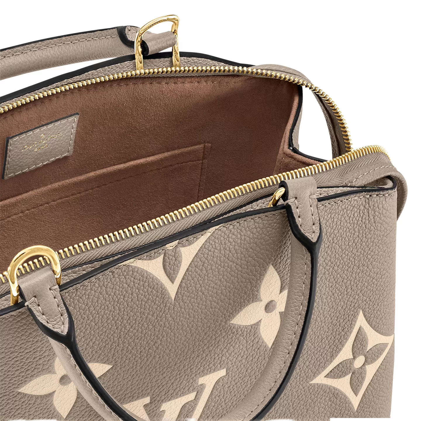 Louis Vuitton Bicolor Monogram Empreinte Leather M58914 Petit Palais Louis Vuitton Bicolor Monogram Empreinte Leather M58914 Petit Palais