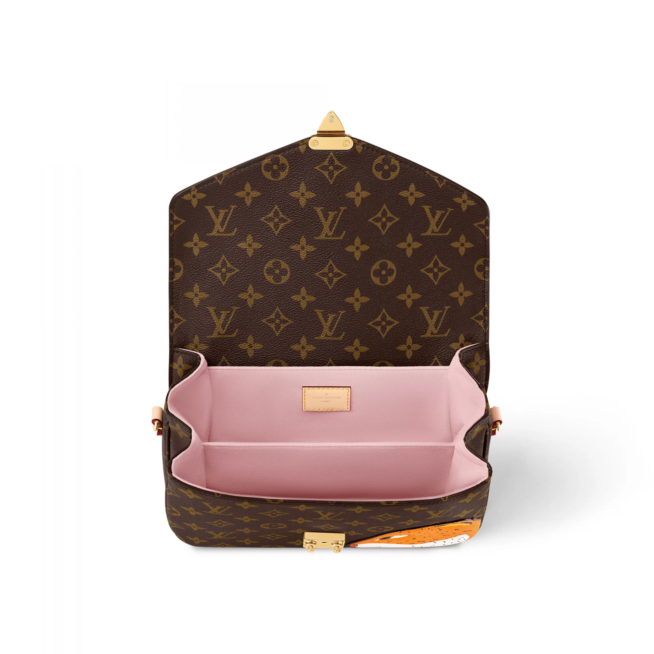 Louis Vuitton M47203 Pochette Métis Monogram Calfskin Patch Louis Vuitton M47203 Pochette Métis Monogram Calfskin Patch