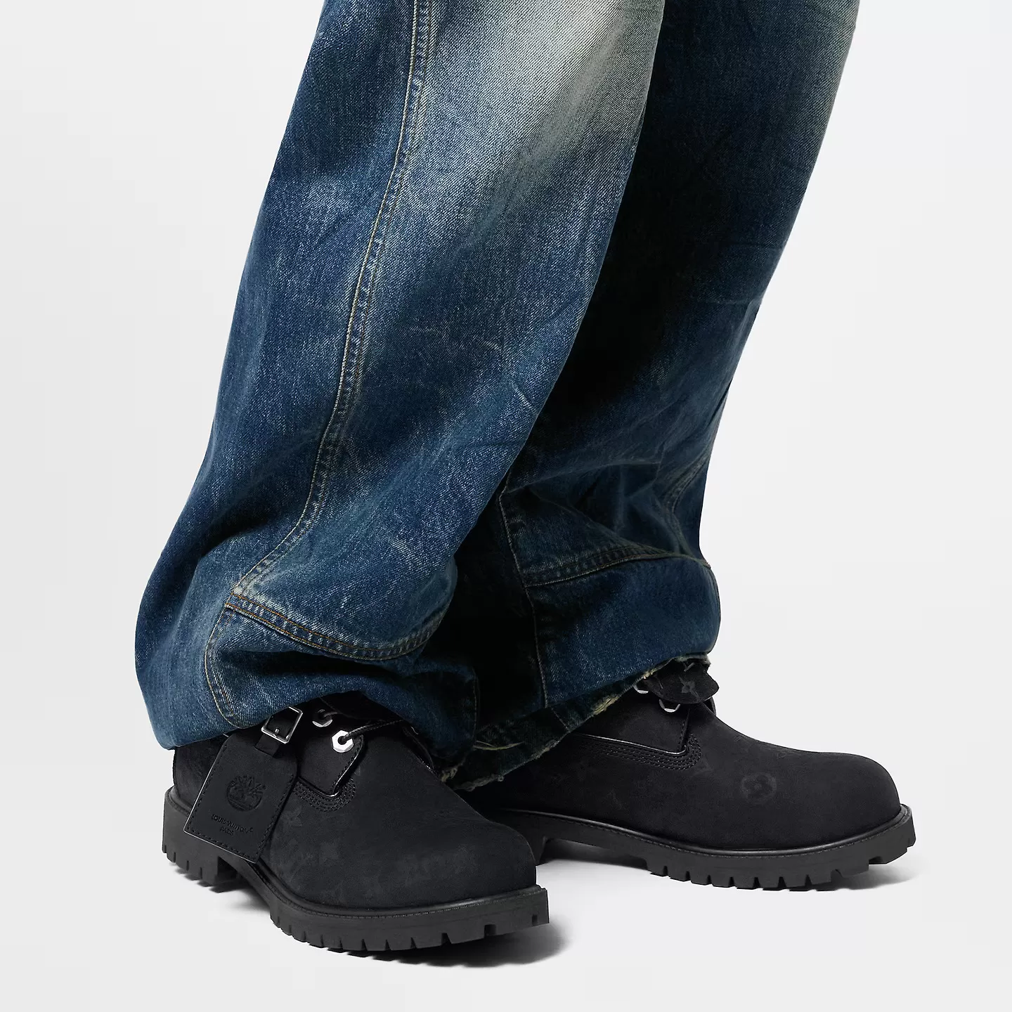 Louis Vuitton 1AD73D LV x Timberland 6-In Ankle Boot Louis Vuitton 1AD73D LV x Timberland 6-In Ankle Boot