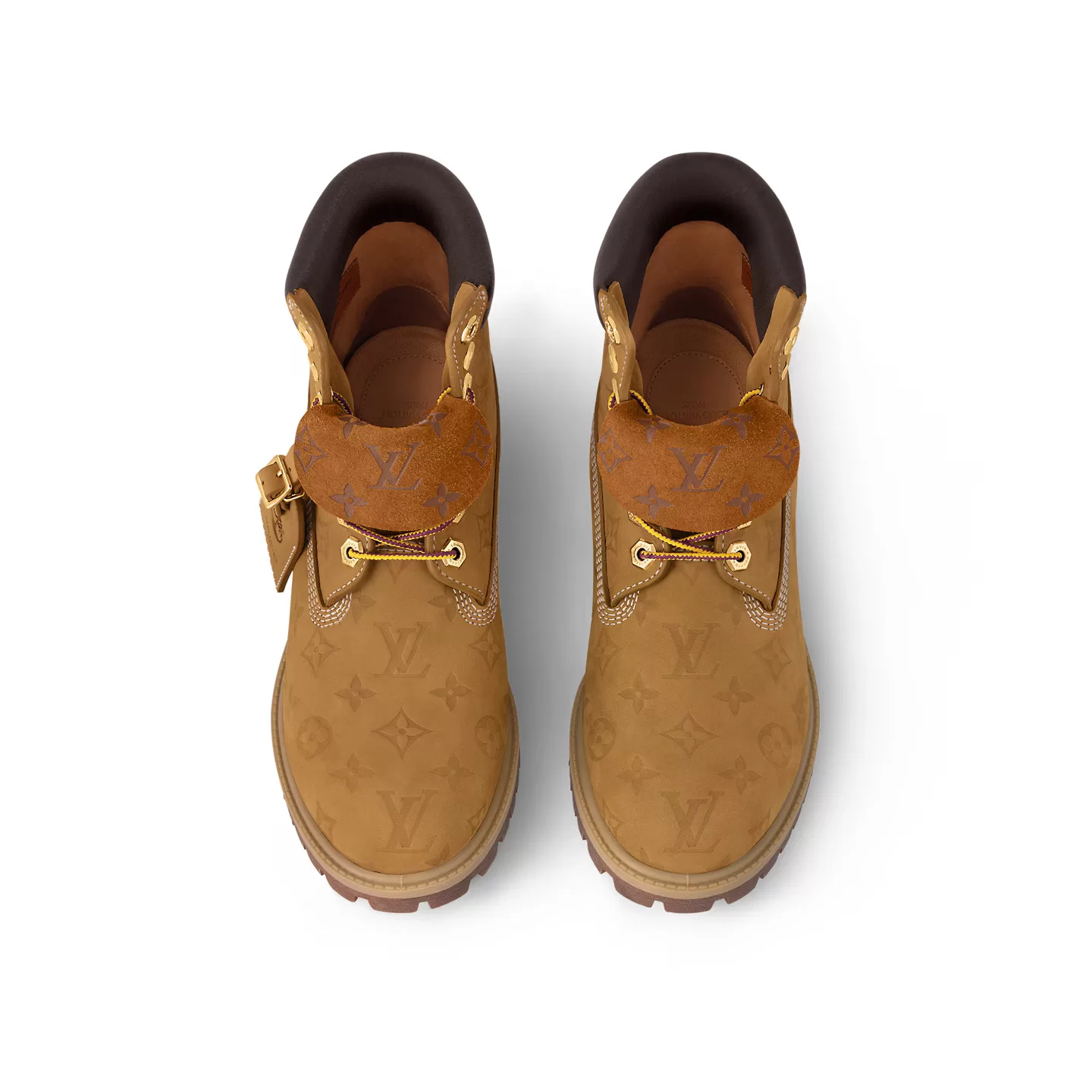 Louis Vuitton 1AD72T LV x Timberland 6-In Ankle Boot Louis Vuitton 1AD72T LV x Timberland 6-In Ankle Boot