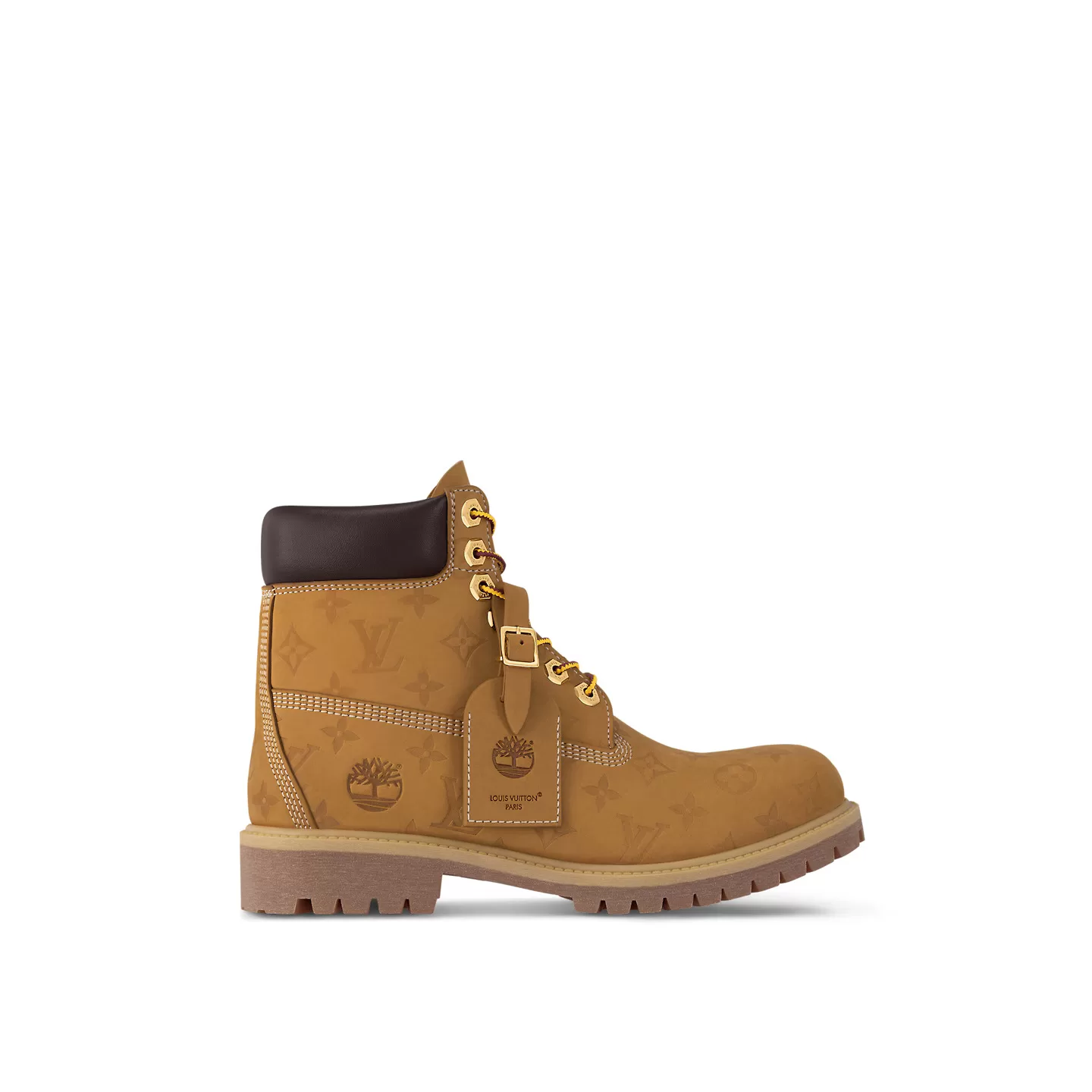 Louis Vuitton 1AD72T LV x Timberland 6-In Ankle Boot Louis Vuitton 1AD72T LV x Timberland 6-In Ankle Boot