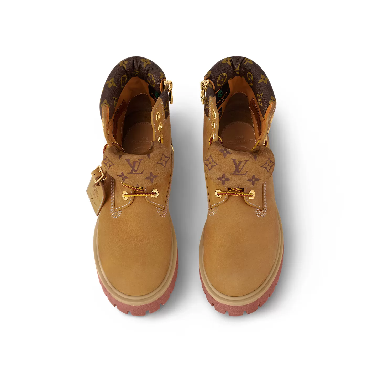 Louis Vuitton 1AD74X LV x Timberland Ankle Boot Louis Vuitton 1AD74X LV x Timberland Ankle Boot