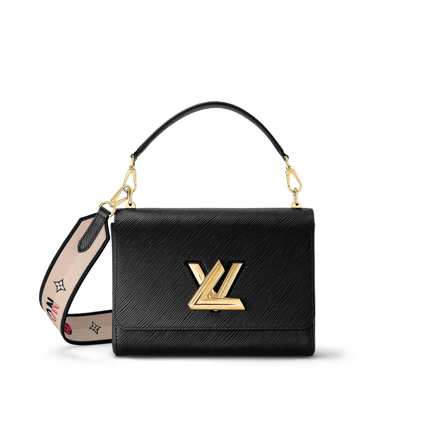 Louis Vuitton Black M21554 Twist MM Louis Vuitton Black M21554 Twist MM